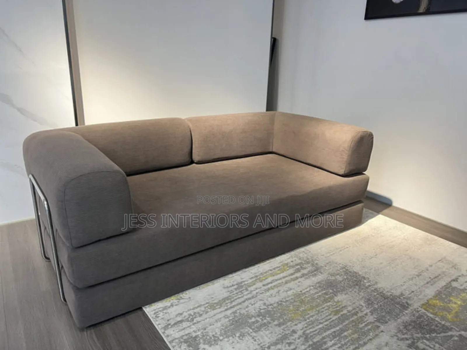 Convertible Sofa Bed (Grey)