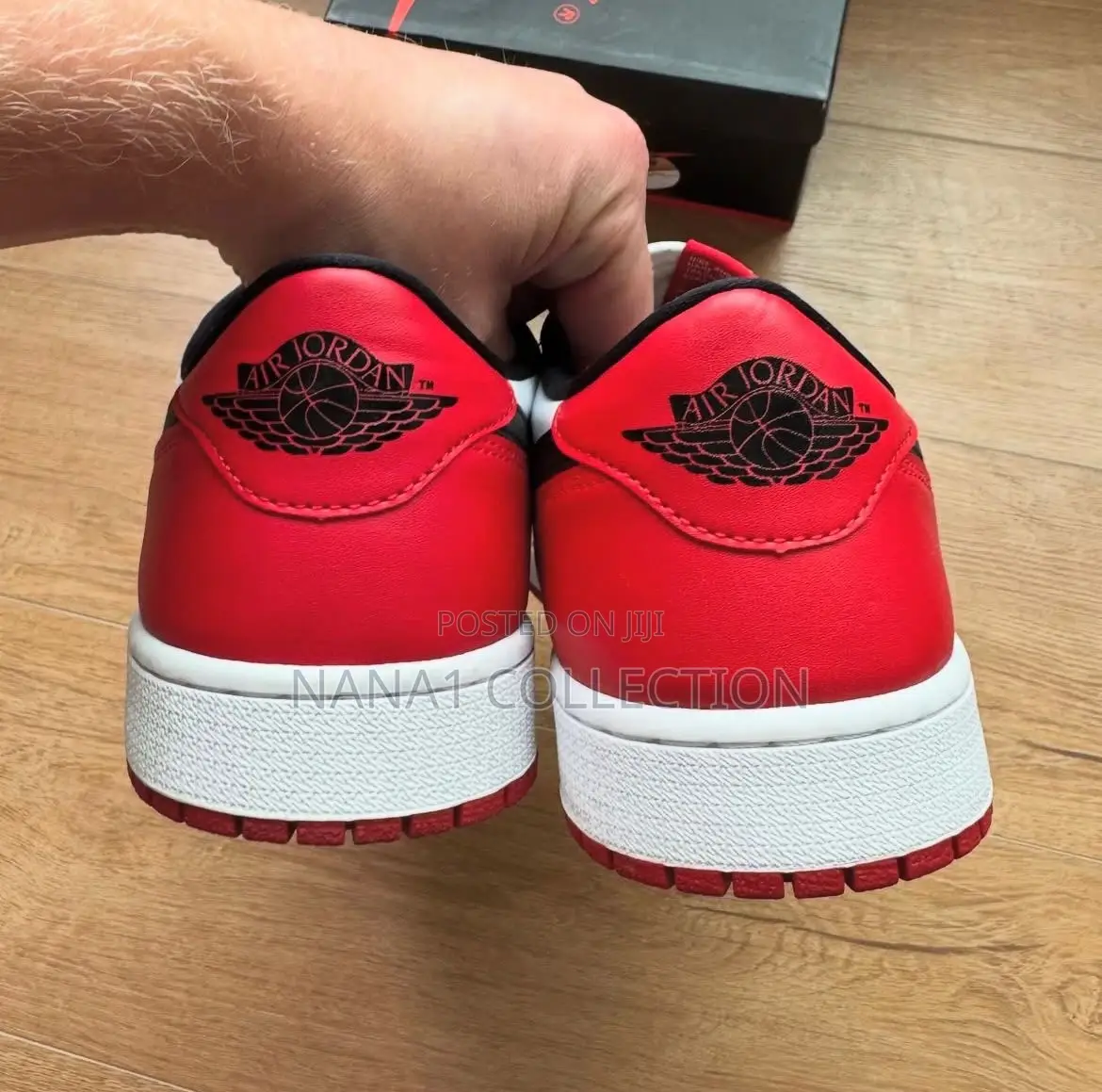 Air Jordan 1 Low Red White