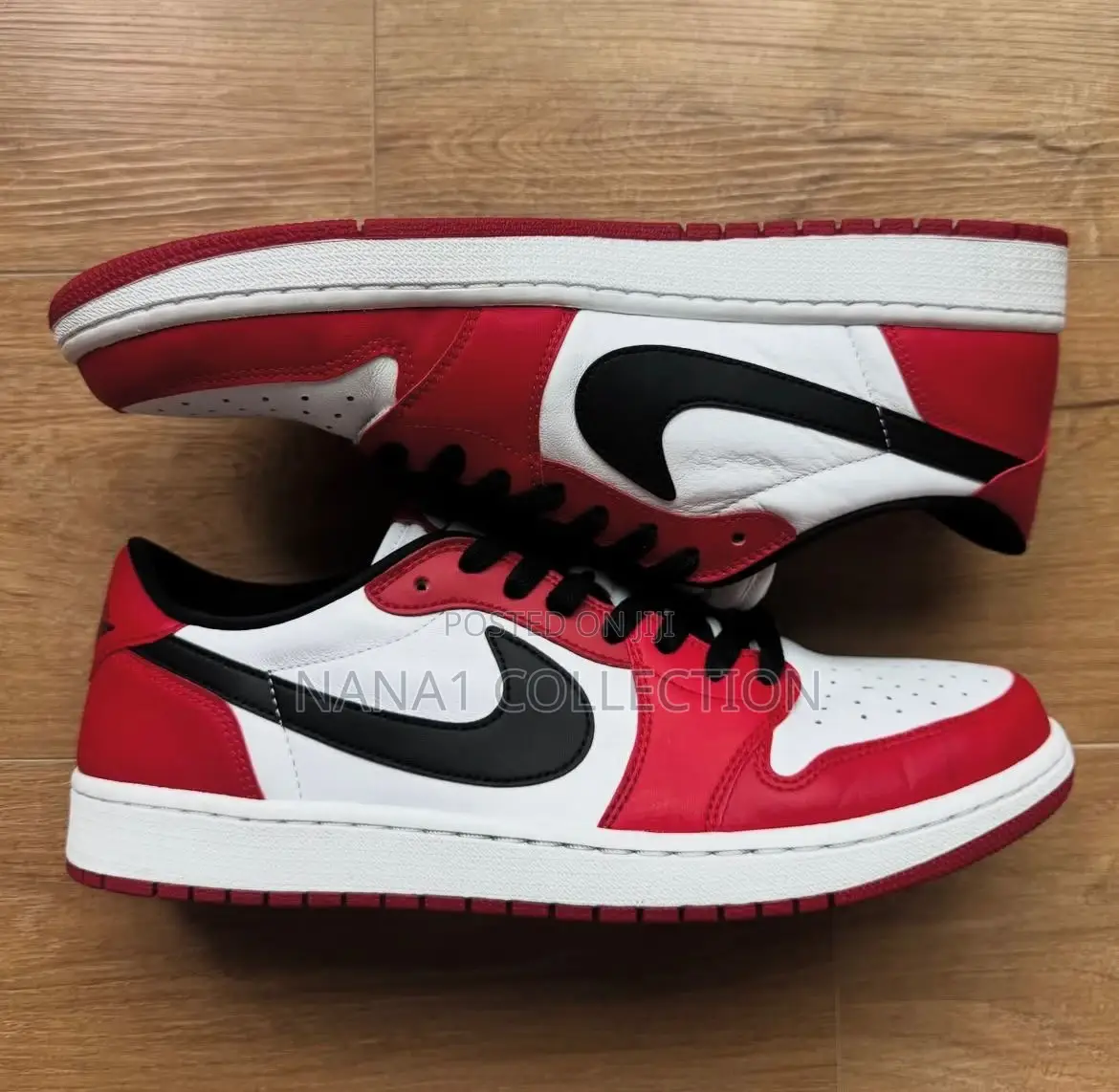 Air Jordan 1 Low Red White