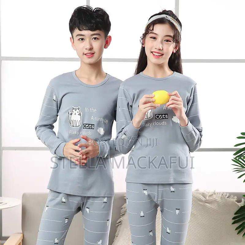 Cotton Long Sleeve Pyjamas for 13-15yrs