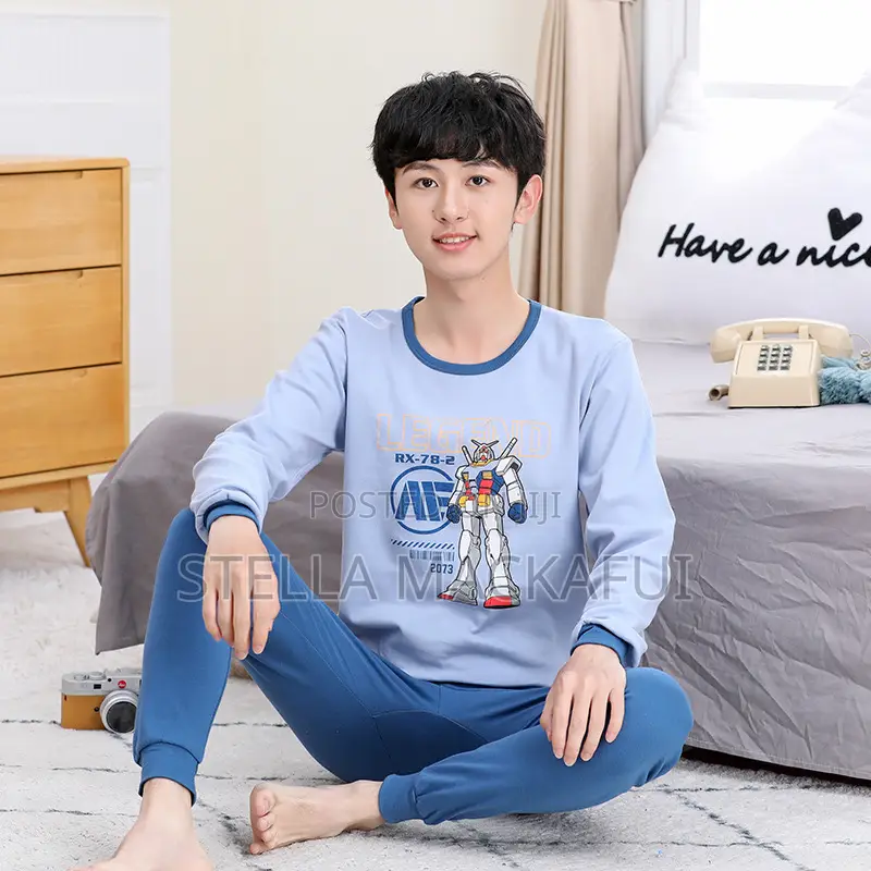 Cotton Long Sleeve Pyjamas for 13-15yrs