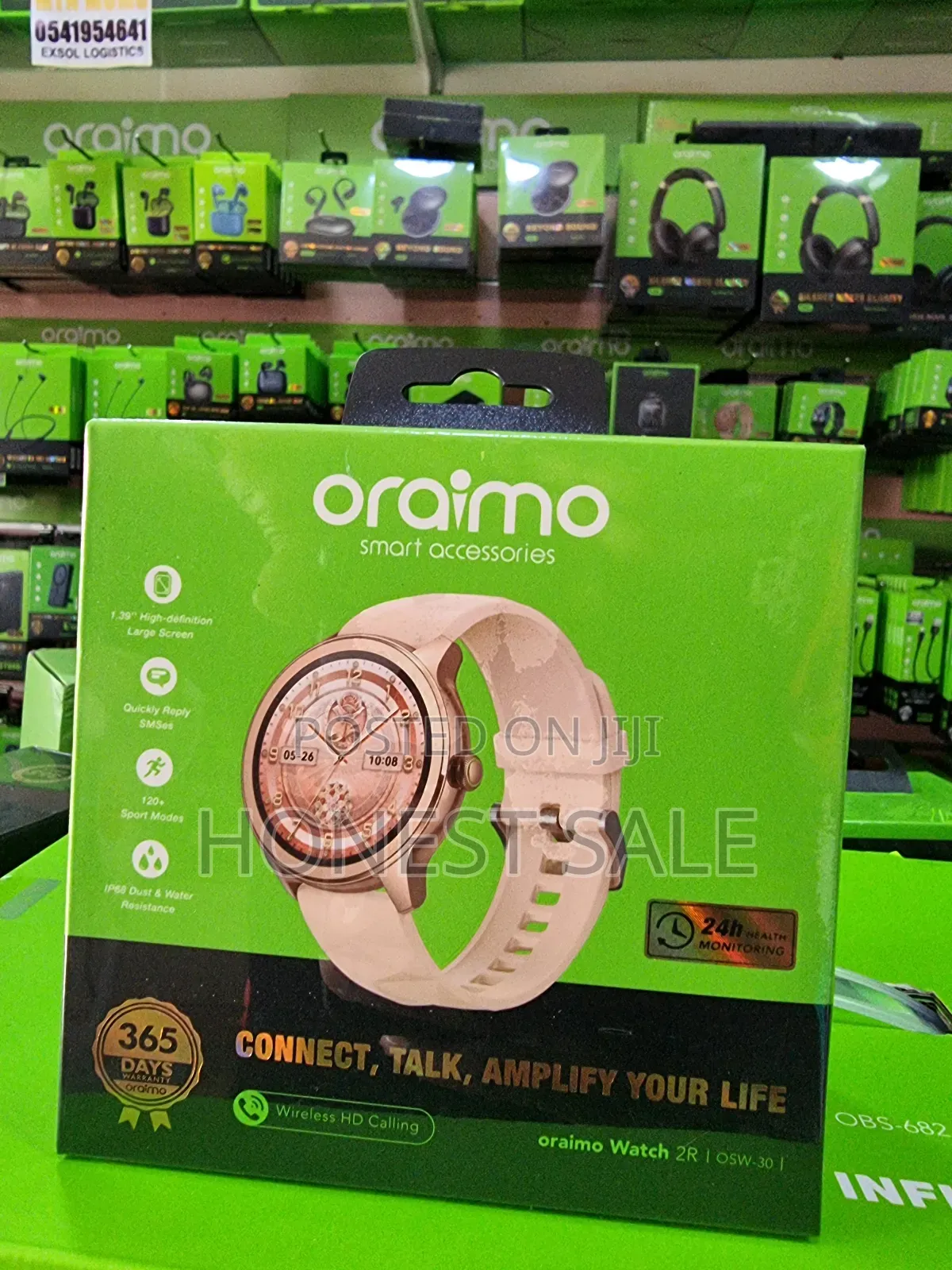 Oraimo Watch 2r Colorful 1.39" Tft Ip68 Smart Watch
