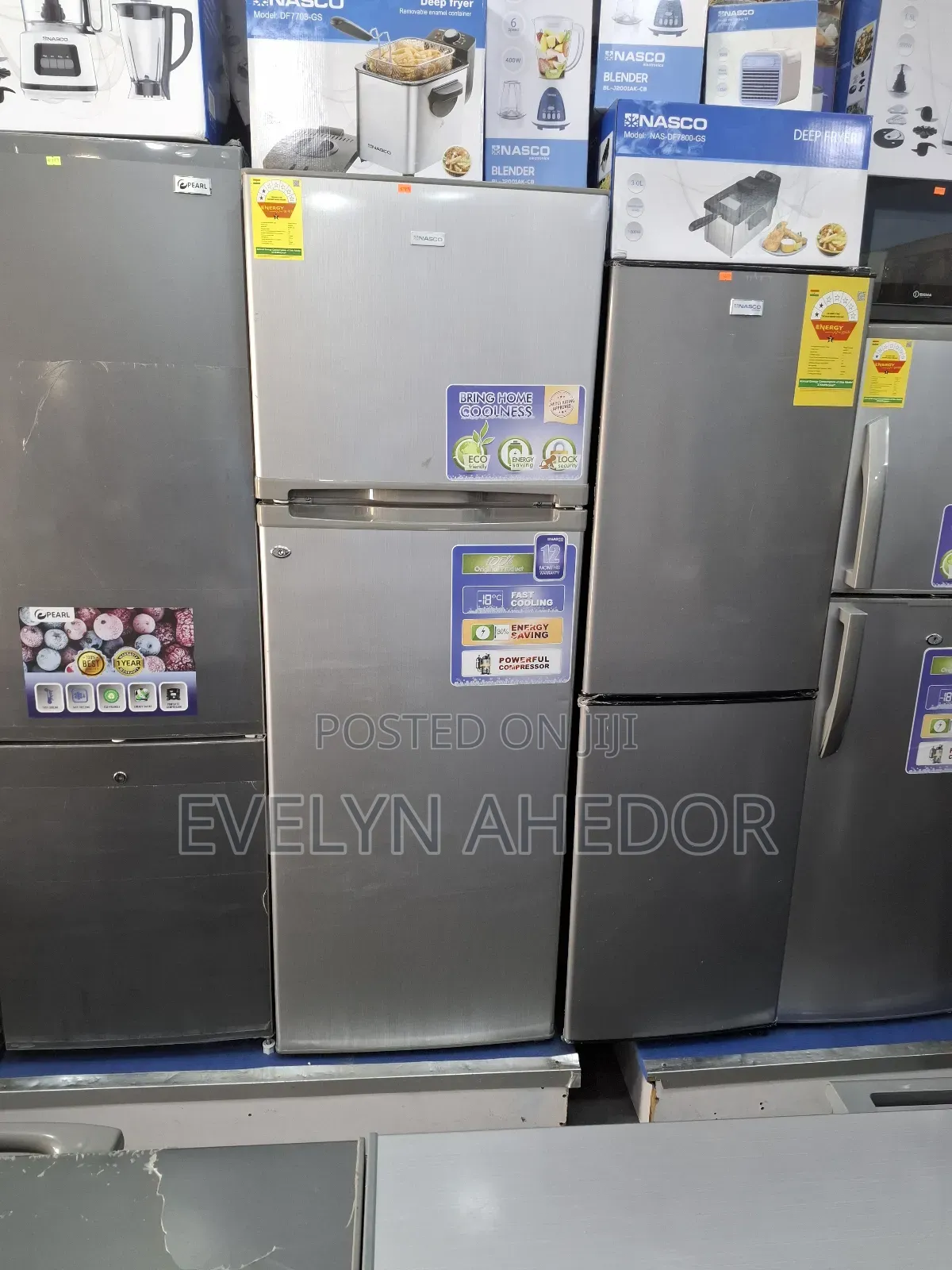 Original Nasco Product 311 Litres Top Freezer Double Door