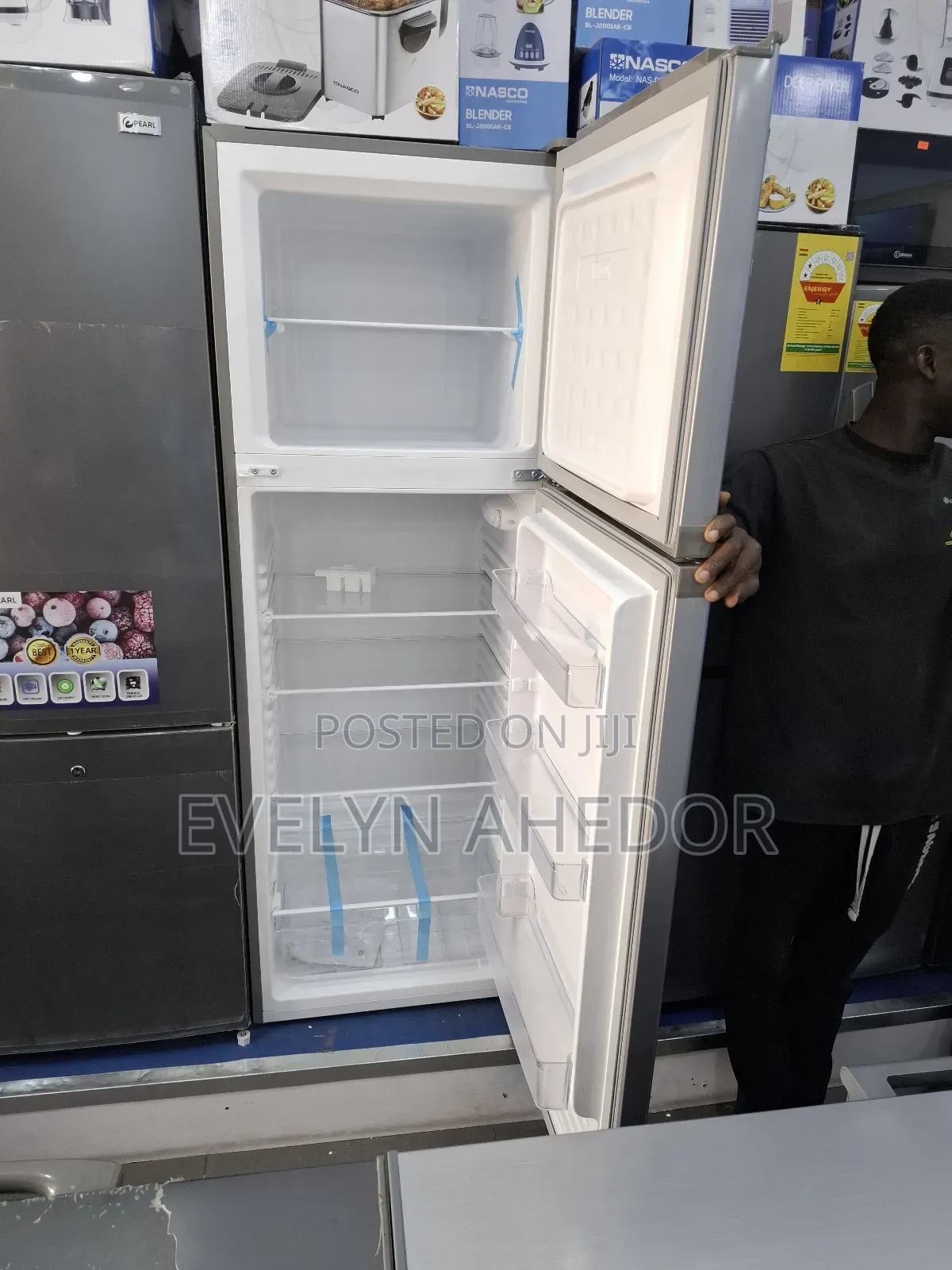 Original Nasco Product 311 Litres Top Freezer Double Door