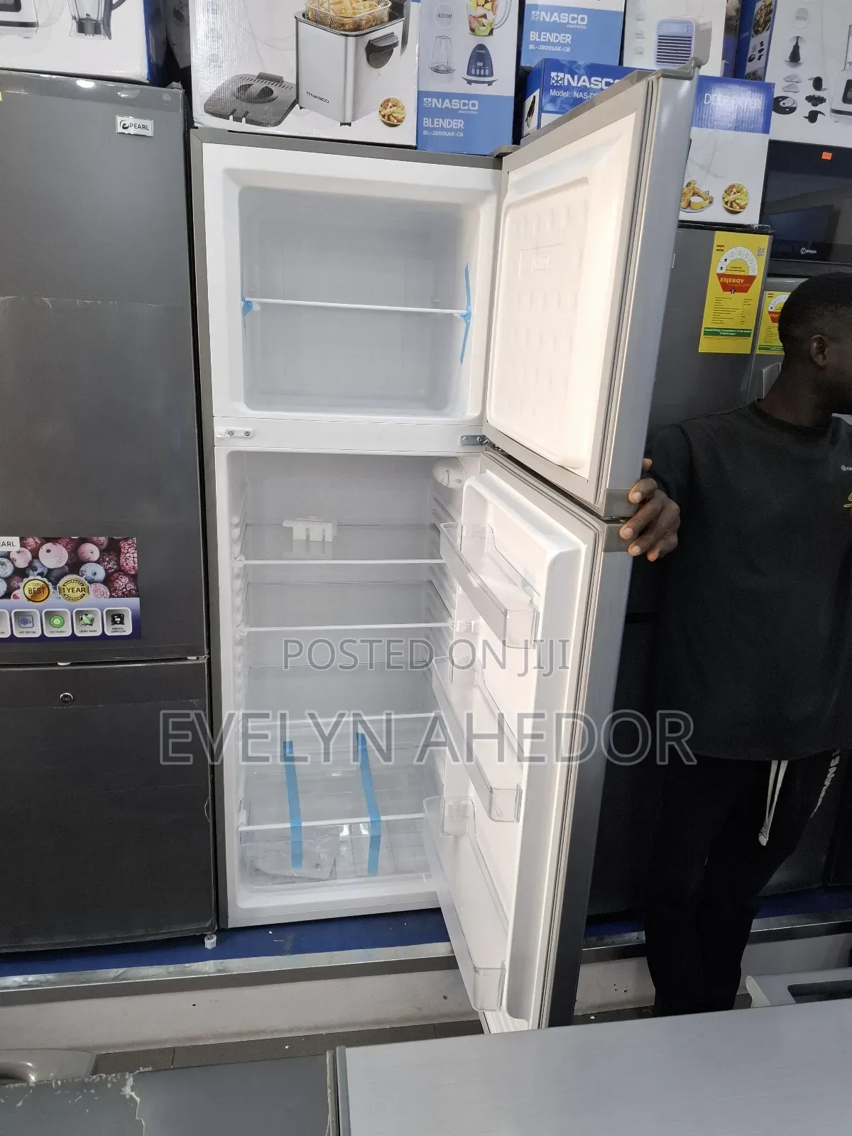 Original Nasco Product 311 Litres Top Freezer Double Door