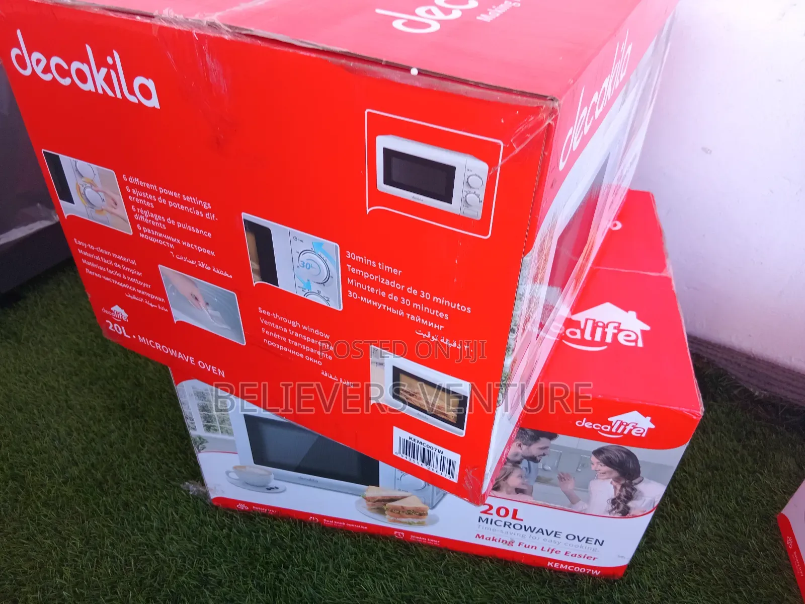 Decakila 20l Efficient Microwave Oven Decakila Microwave