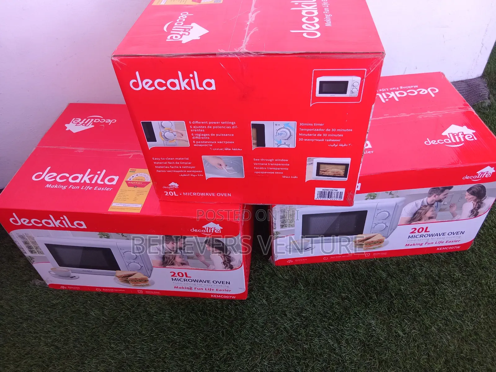 Your Kitchen Companion Decalife Microwave 20l Decalife Oven