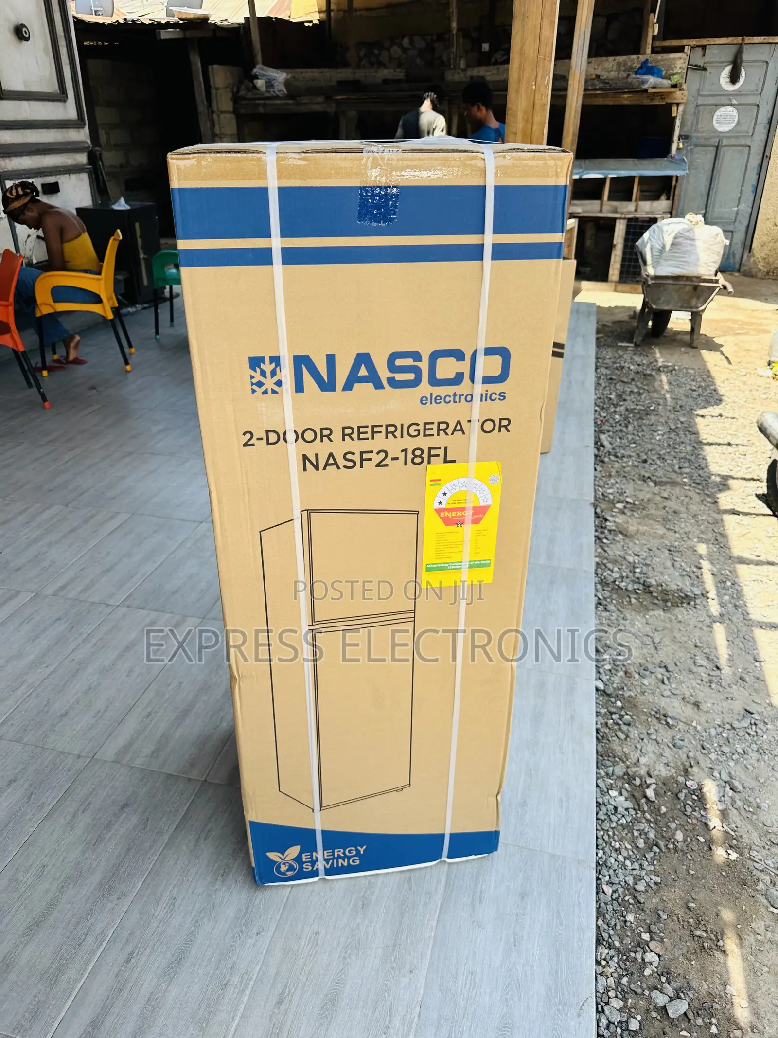 Double Door Fridge Top Freezer Nasf2-18fl