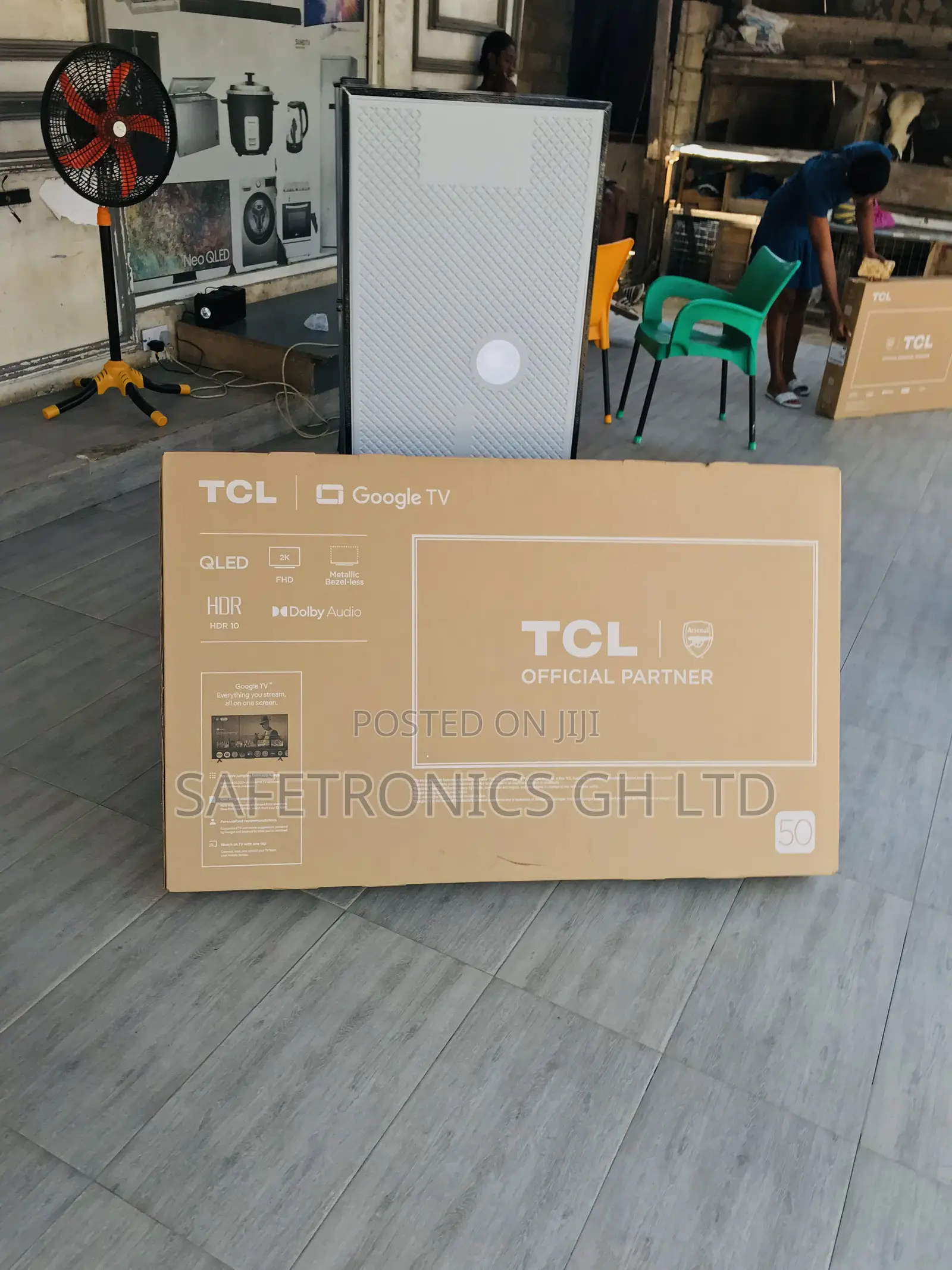 Kindly Order TCL Android 50 Inch Smart Qled TV