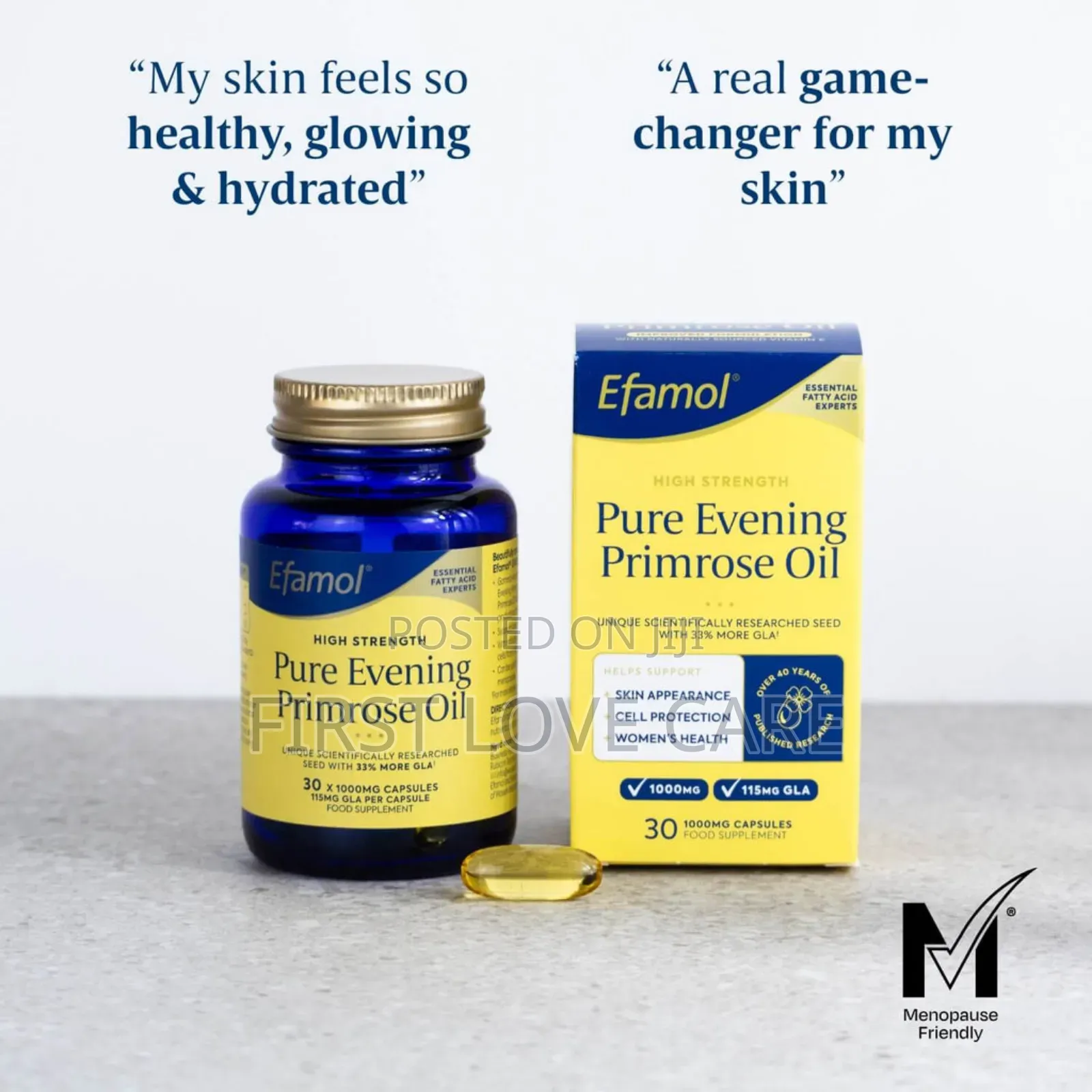 Efamol Pure Evening Primrose Oil For Smoother, Softer Skin