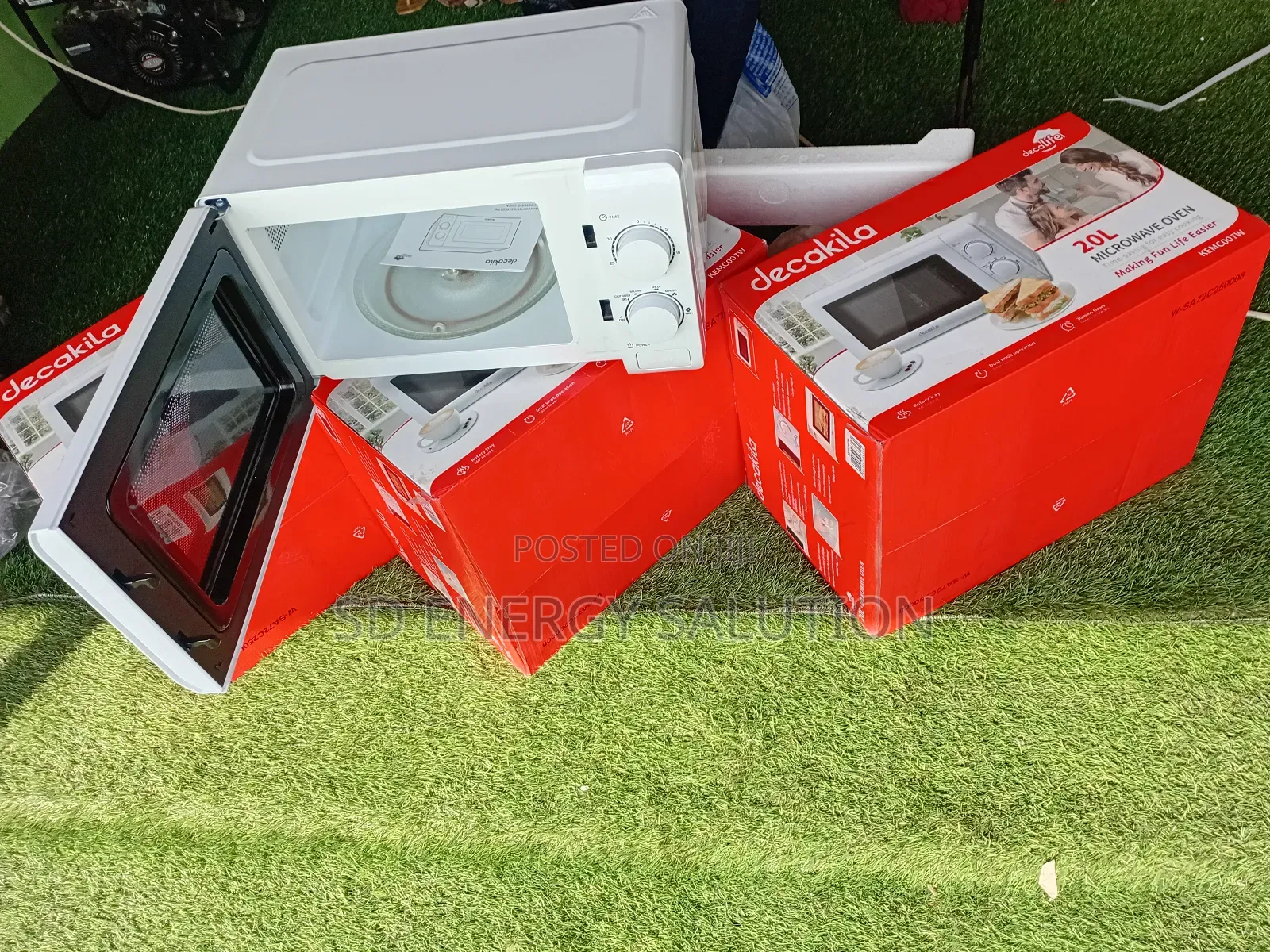 Cook Smart,Save Time 20 Liters Decakila 20l Microwave