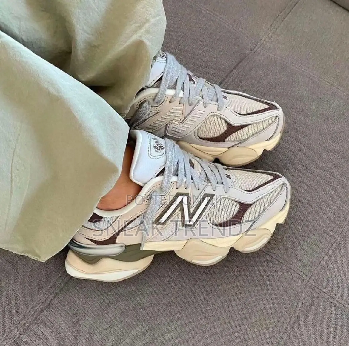 New Balance 9060 Brown Cream