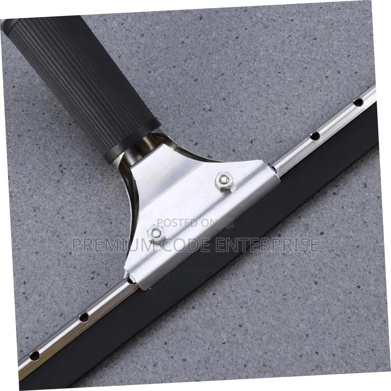 Glass Squeegee With Adjustable Stainless Steel Handle