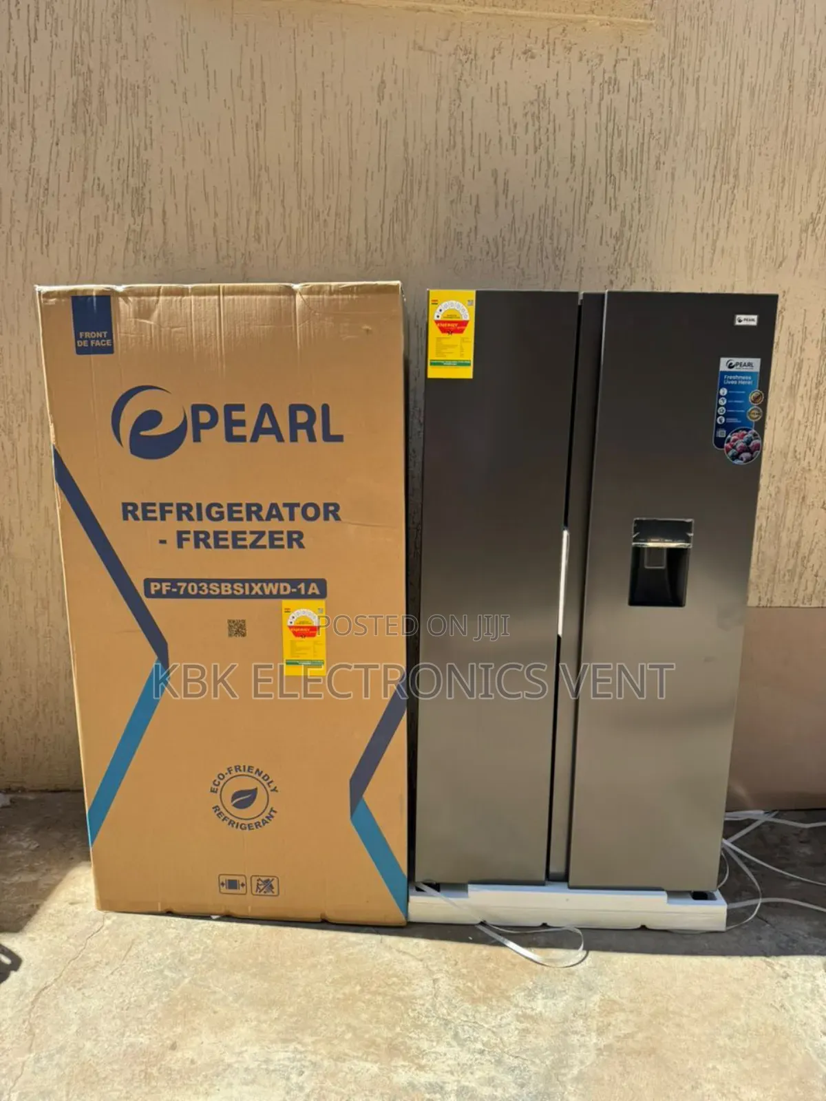 Pearl 450ltr Side/Side Fridge Water Dispenser