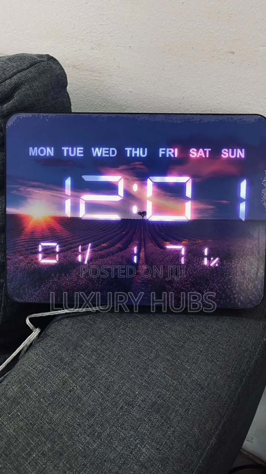 Temperature Display Alarm Clock