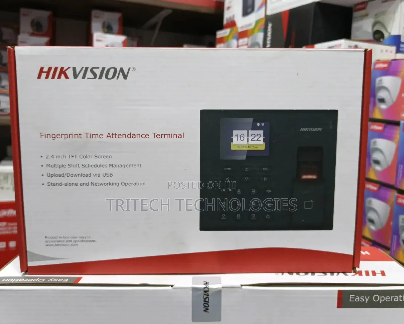 Hikvision Fingerprint Time Attendance+Battery Ds-K1a8503mf-B