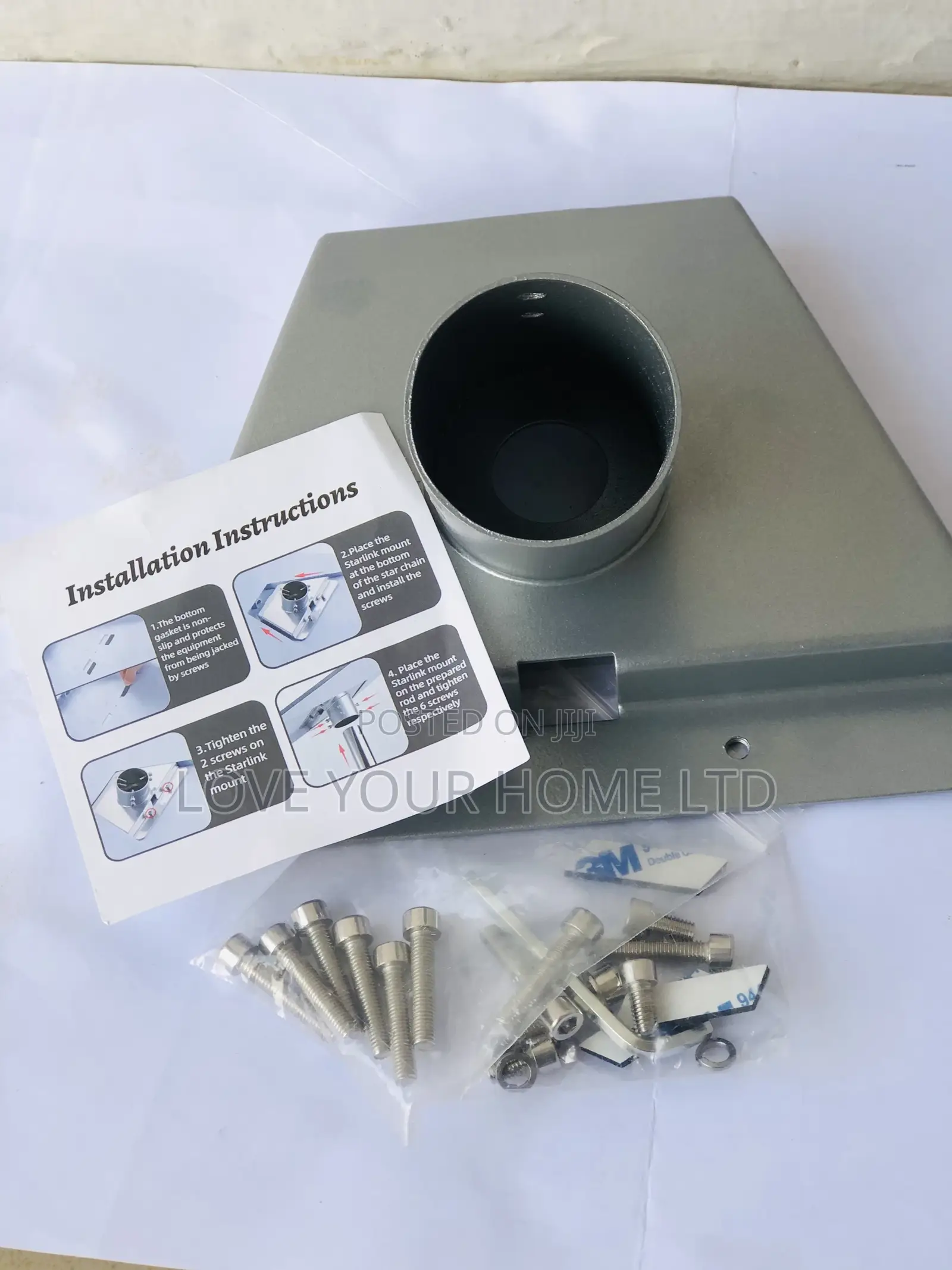 Starlink Gen 3 Steel Pipe Adapter