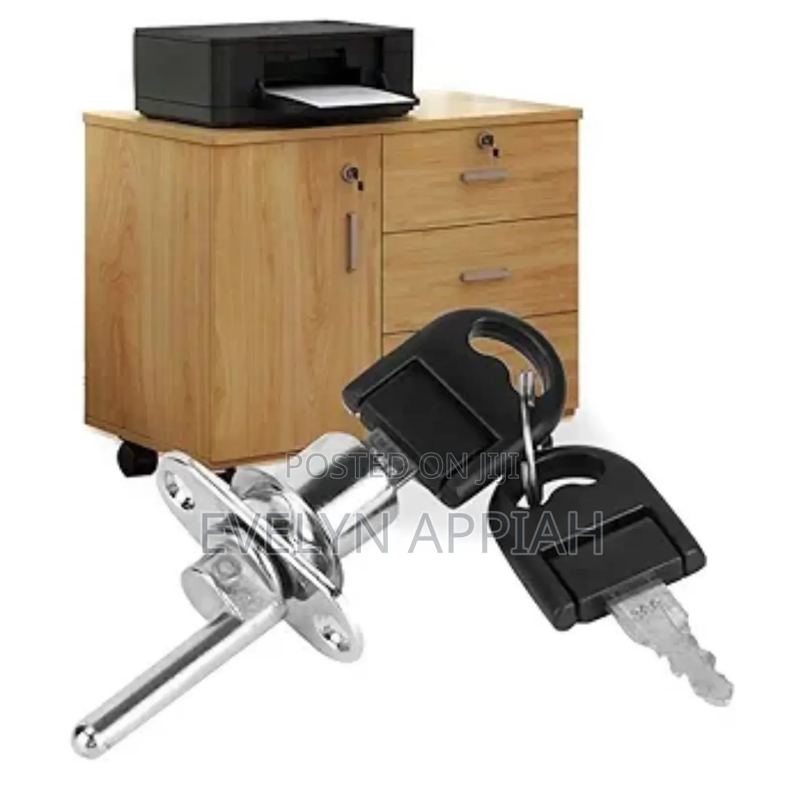 16mm 19mm Central Drawer Lock