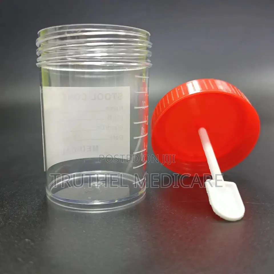 Sterile Stool Containers - 25pcs in a Pack (30mls)