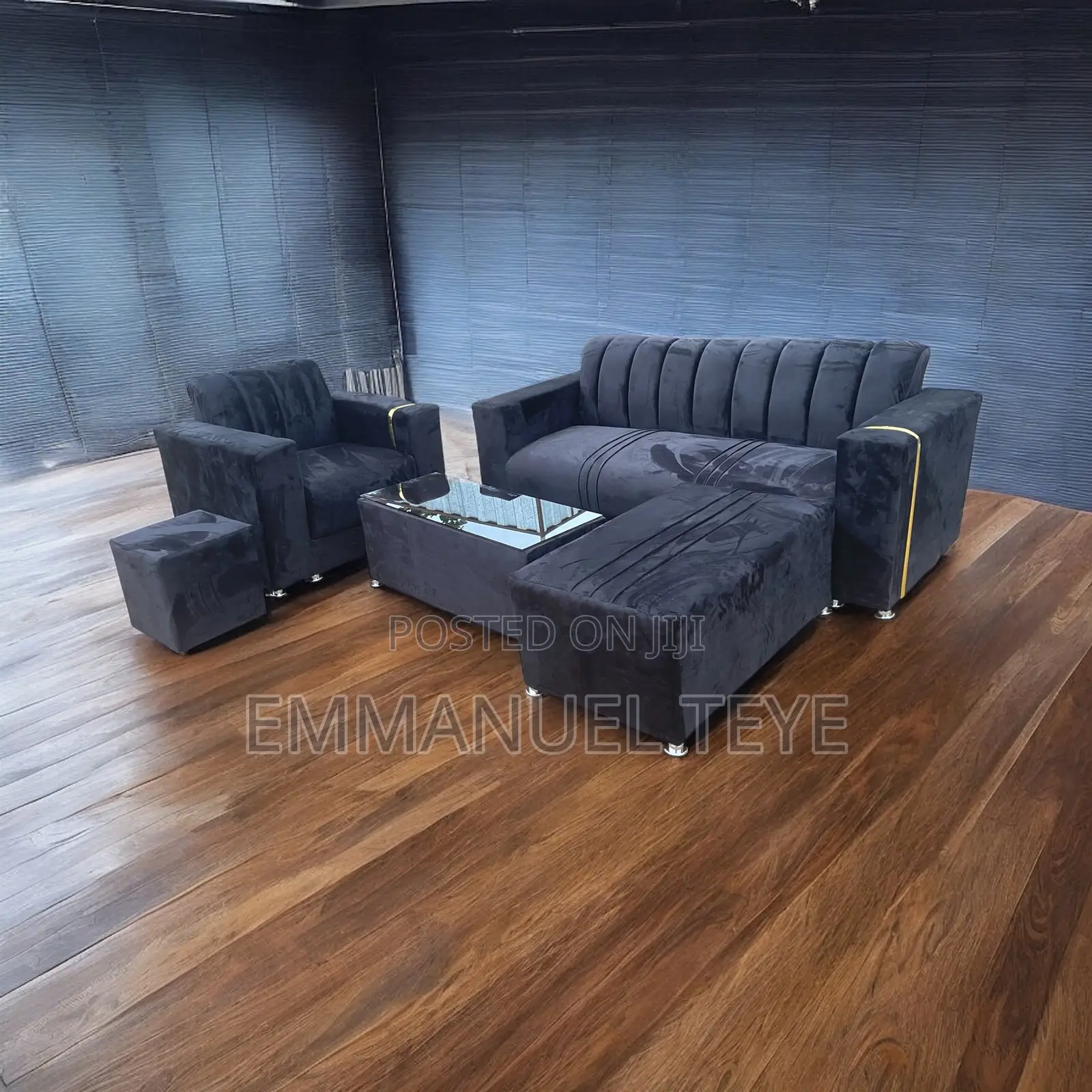 Black Fabric 3 and Single Set