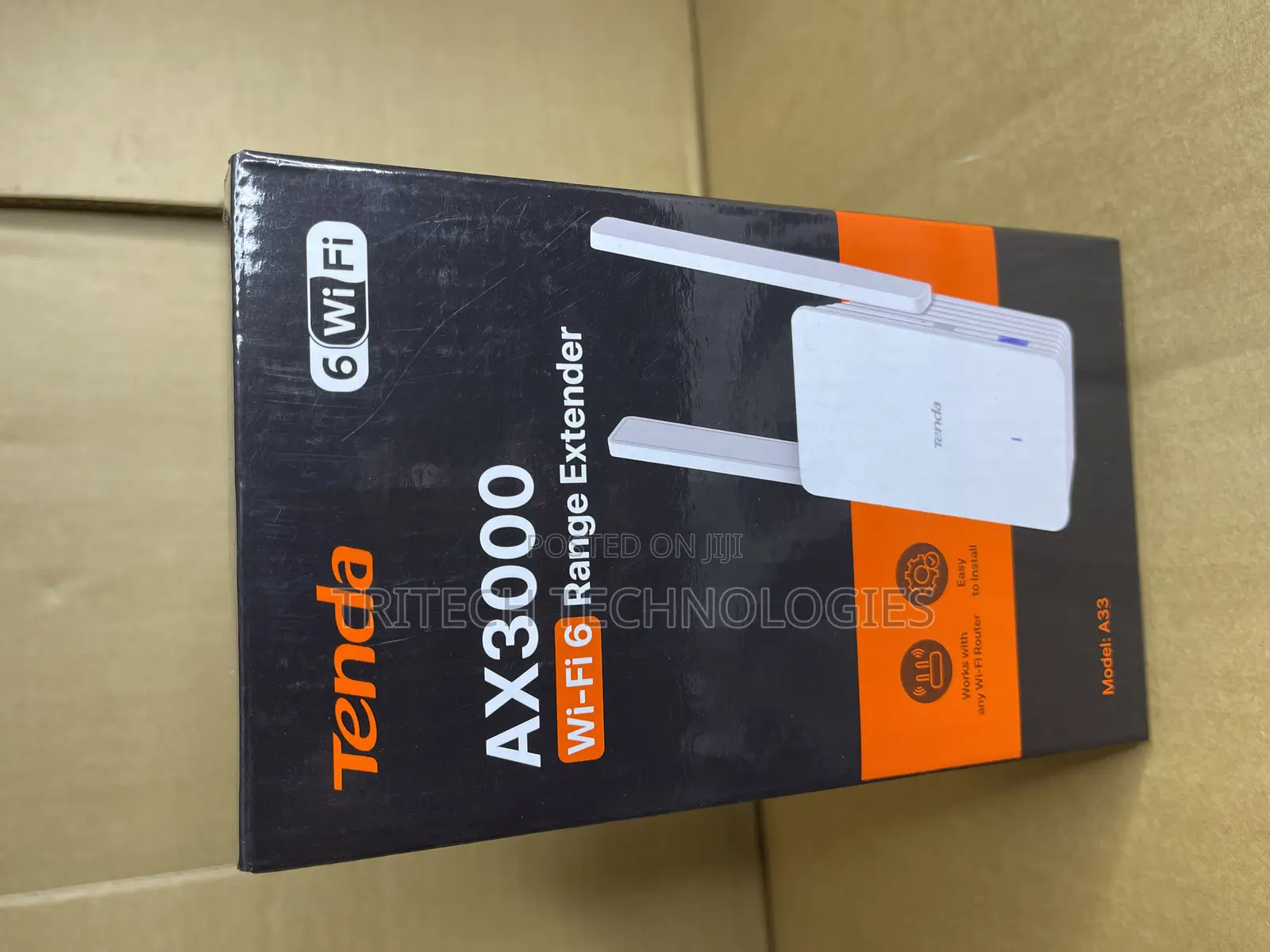 Tenda A33 Dual-Band Ax3000 Network Extender Ultrafast Wi-Fi6