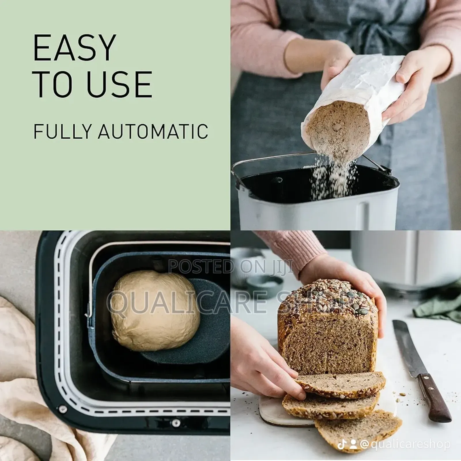 Panasonic Fully Automatic Bread Maker/Machine - Silver