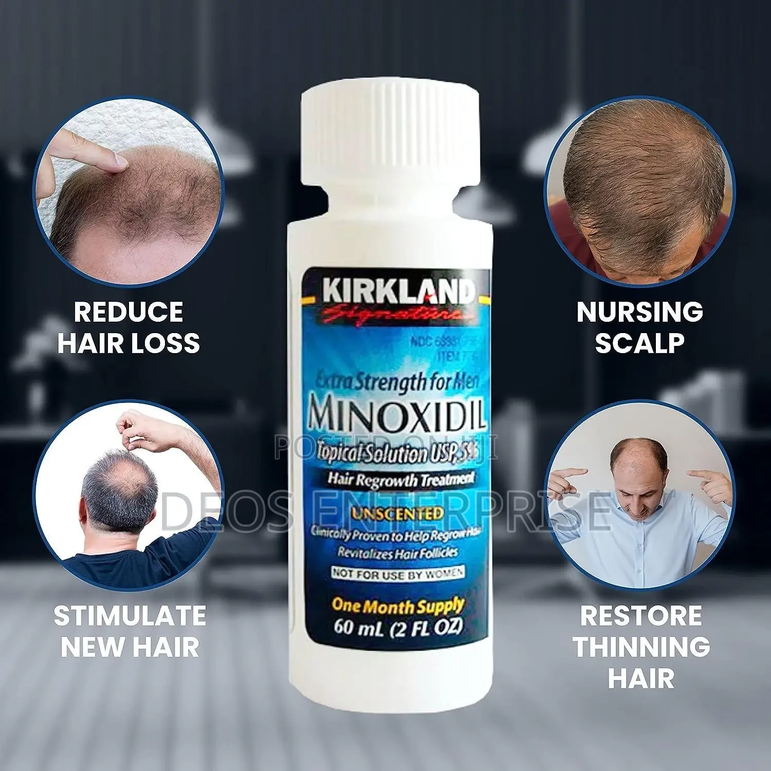Kirkland Minoxidil Beard Hair Growth for Men