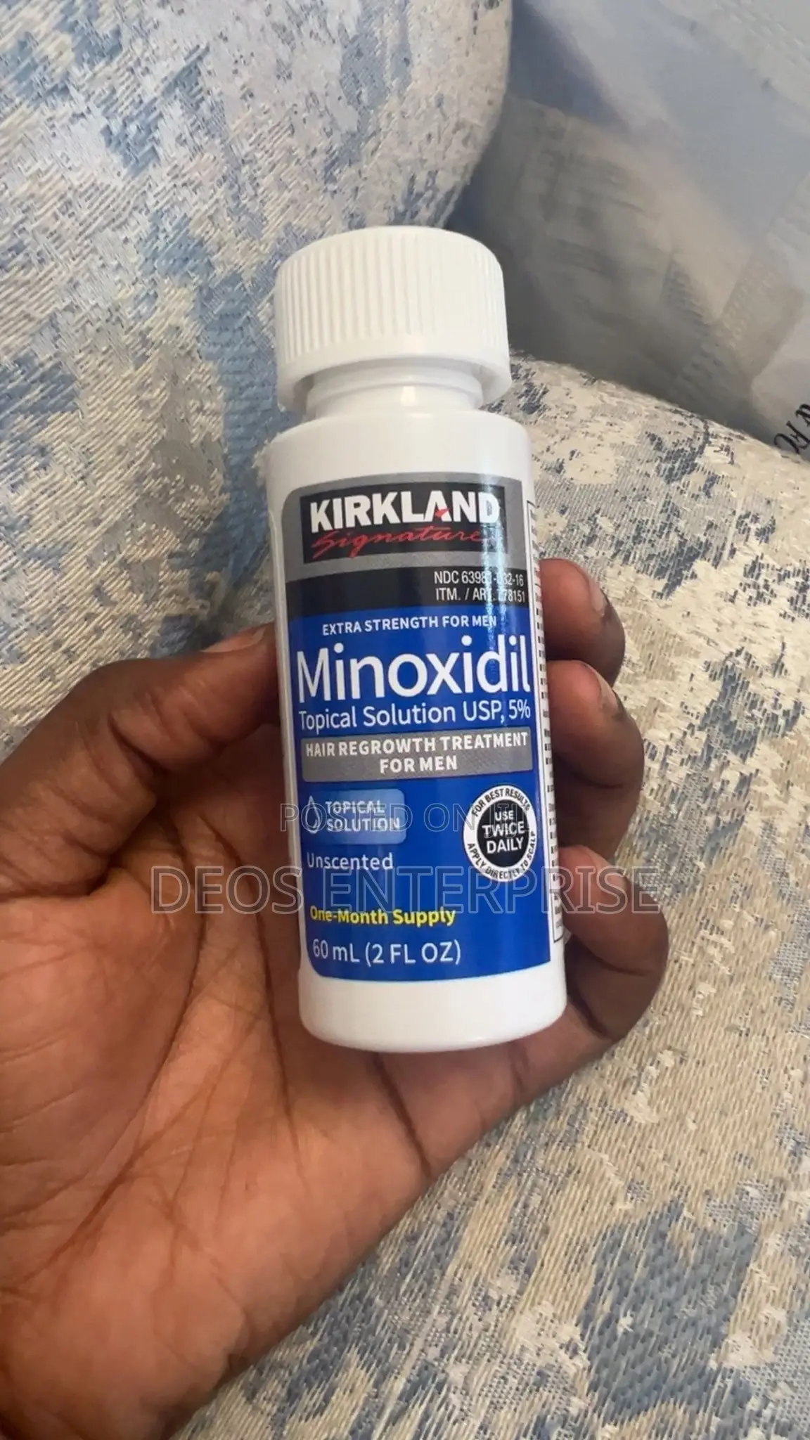 Kirkland Minoxidil Bottle for Sale