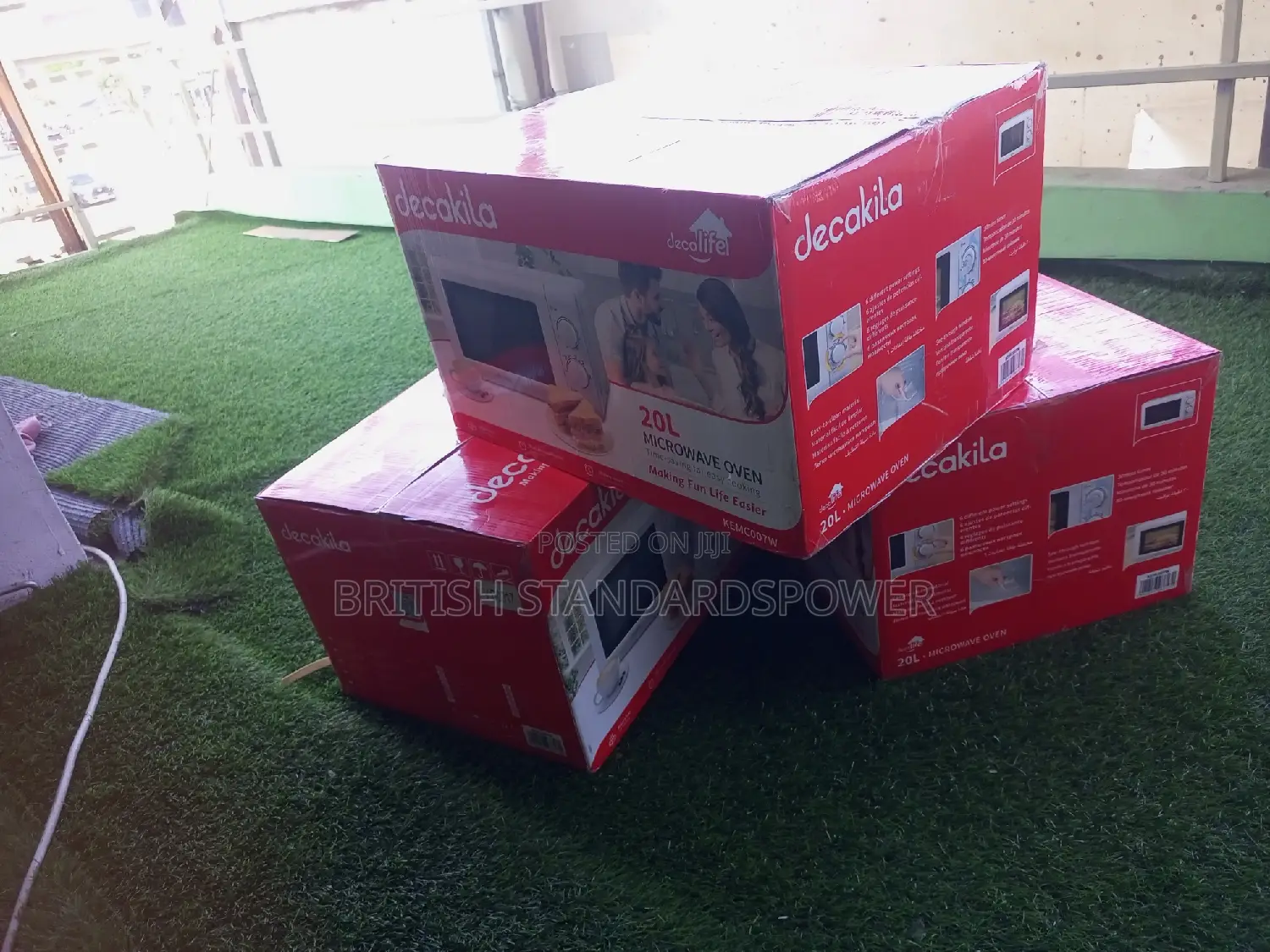 30 Minutes Timer Microwave Oven Decakila 20liters Oven
