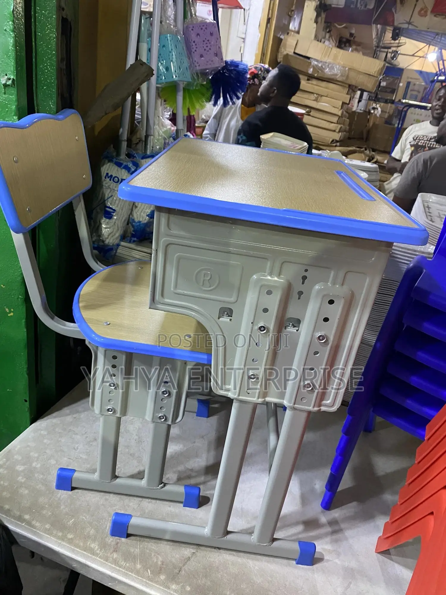 Metal Desk Double Leg