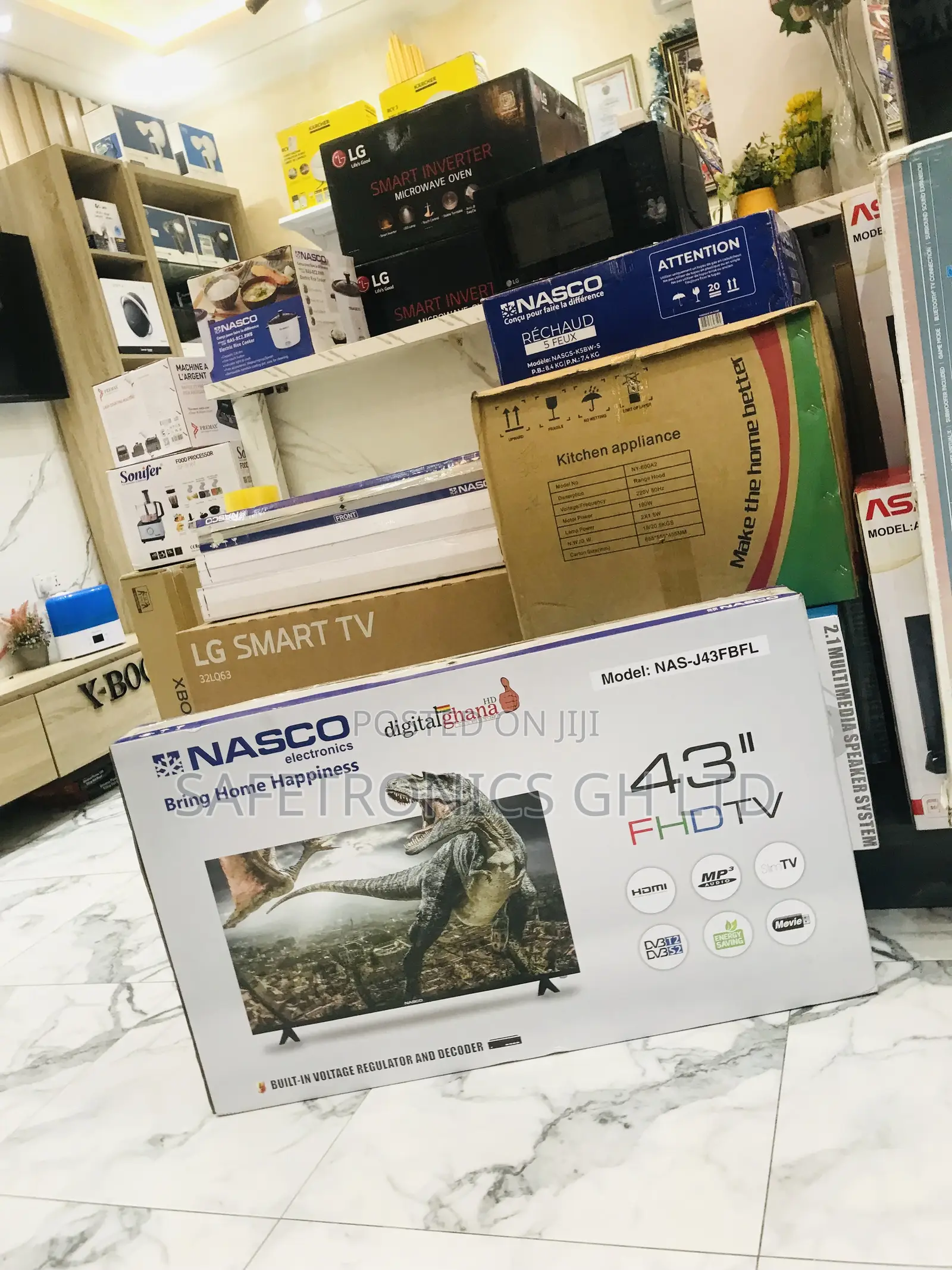 Nasco 43 Inch Satellite FHD Digital Hdmi Led Tv