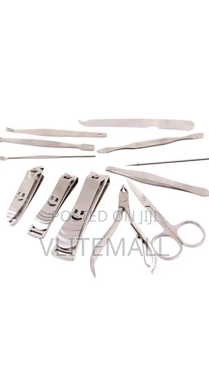 12pc Manicure Pedicure Care Set