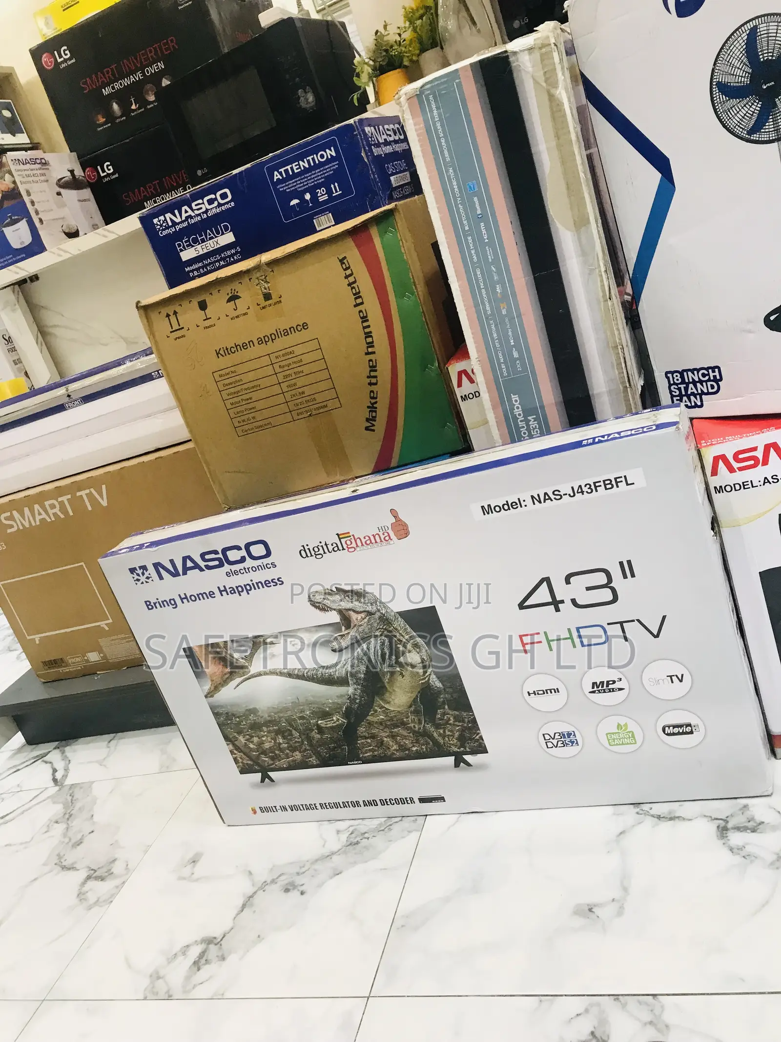 Lastest 43 Inch Digital Full Hd Nasco New Satellite Tv