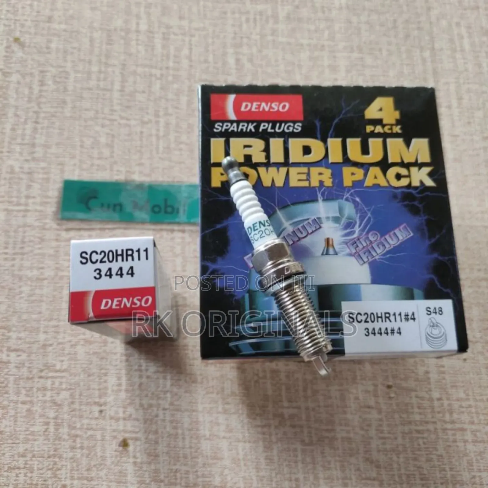 Denso 3444 Iridium Plug 14"14 Long Thread From Japan