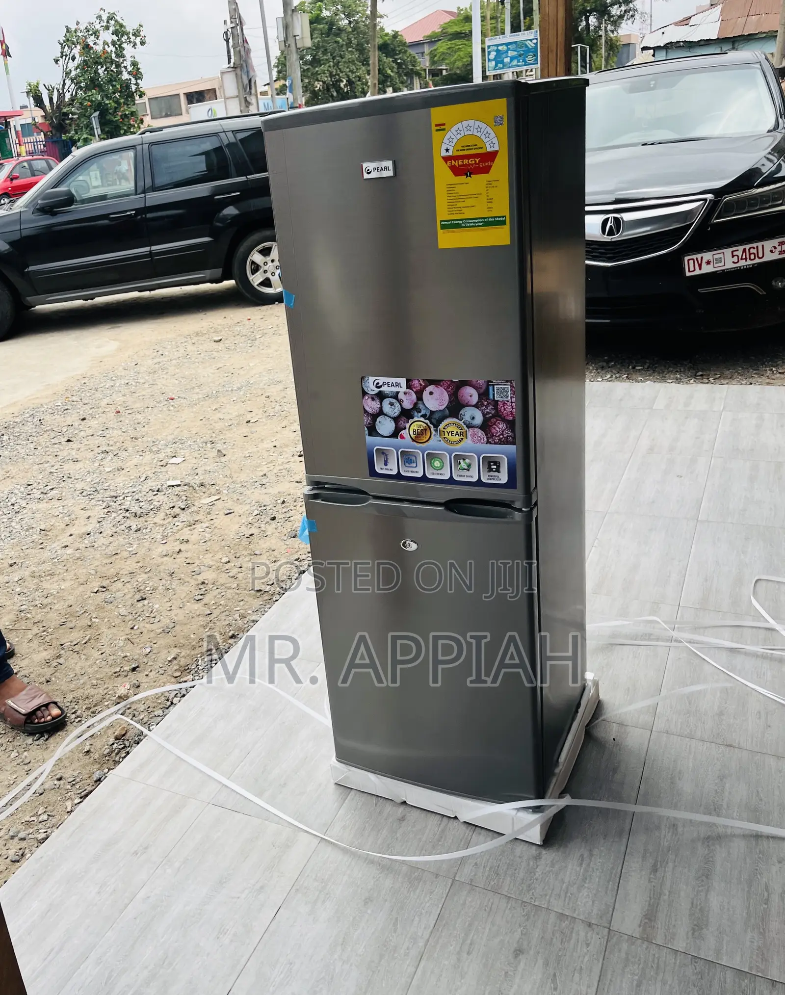 Extremely Cooling Pearl Pf -217b -1a 2 Door Electric Fridge