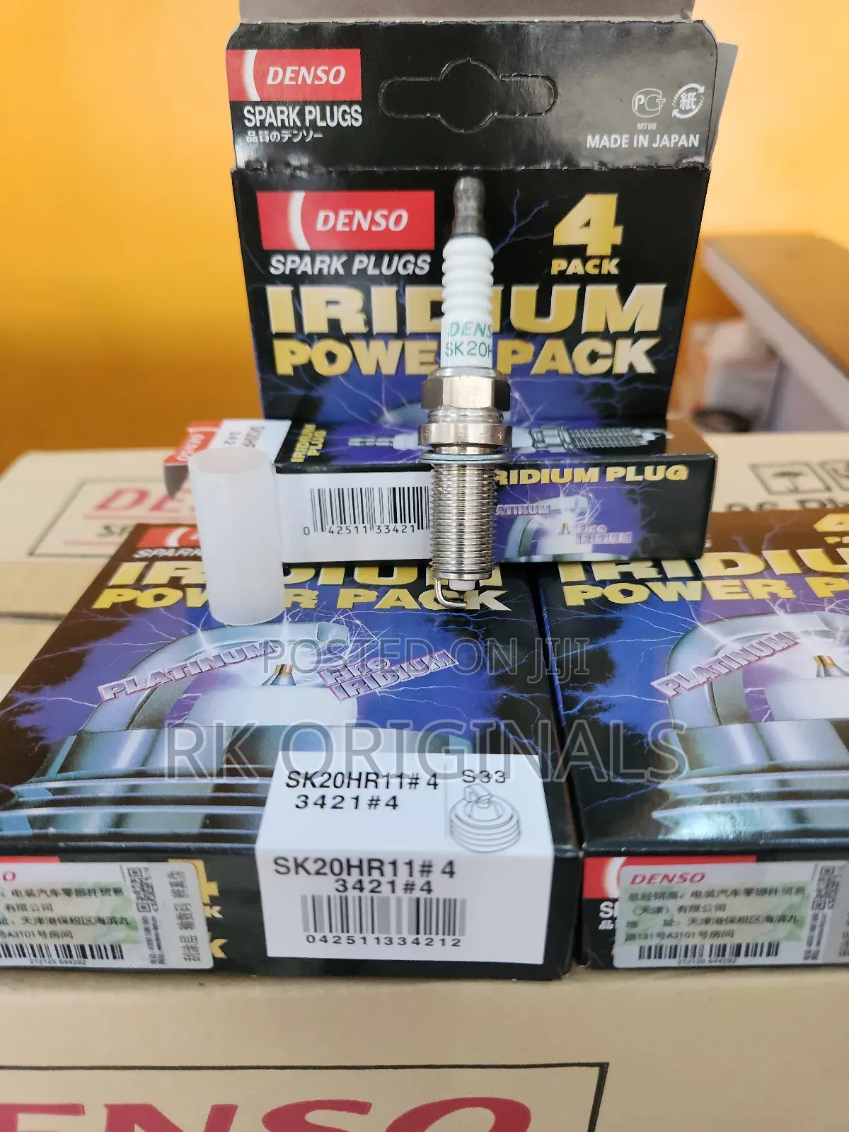 Denso 3421 Iridium Power Pack 16x16 Long Thread From Japan
