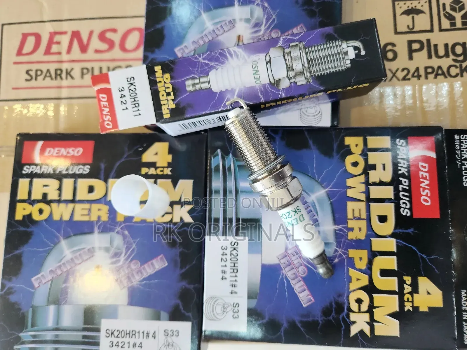 Denso 3421 Iridium Power Pack 16x16 Long Thread From Japan