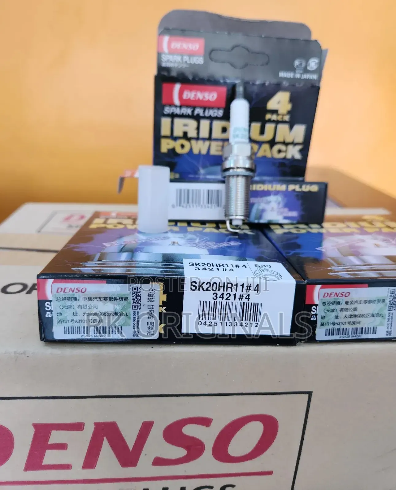 Denso 3421 Iridium Power Pack 16x16 Long Thread From Japan