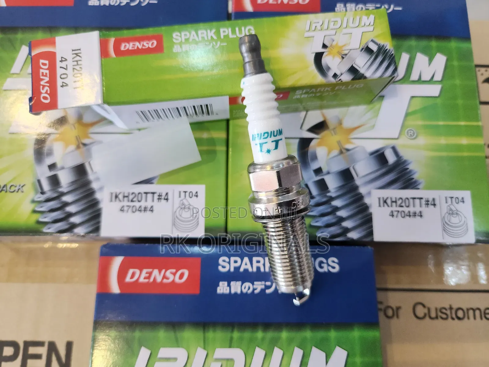 Denso 4704 Double Iridium Tt 16×16 Long Thread From Japan