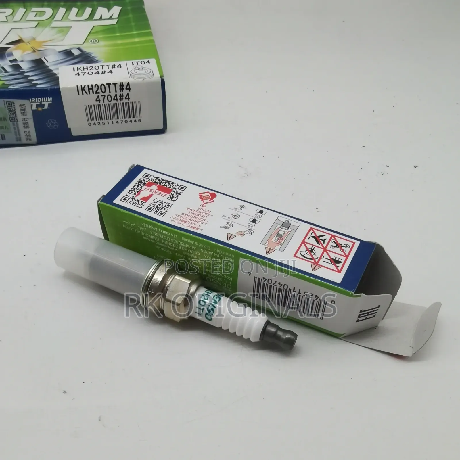 Denso 4704 Double Iridium Tt 16×16 Long Thread From Japan