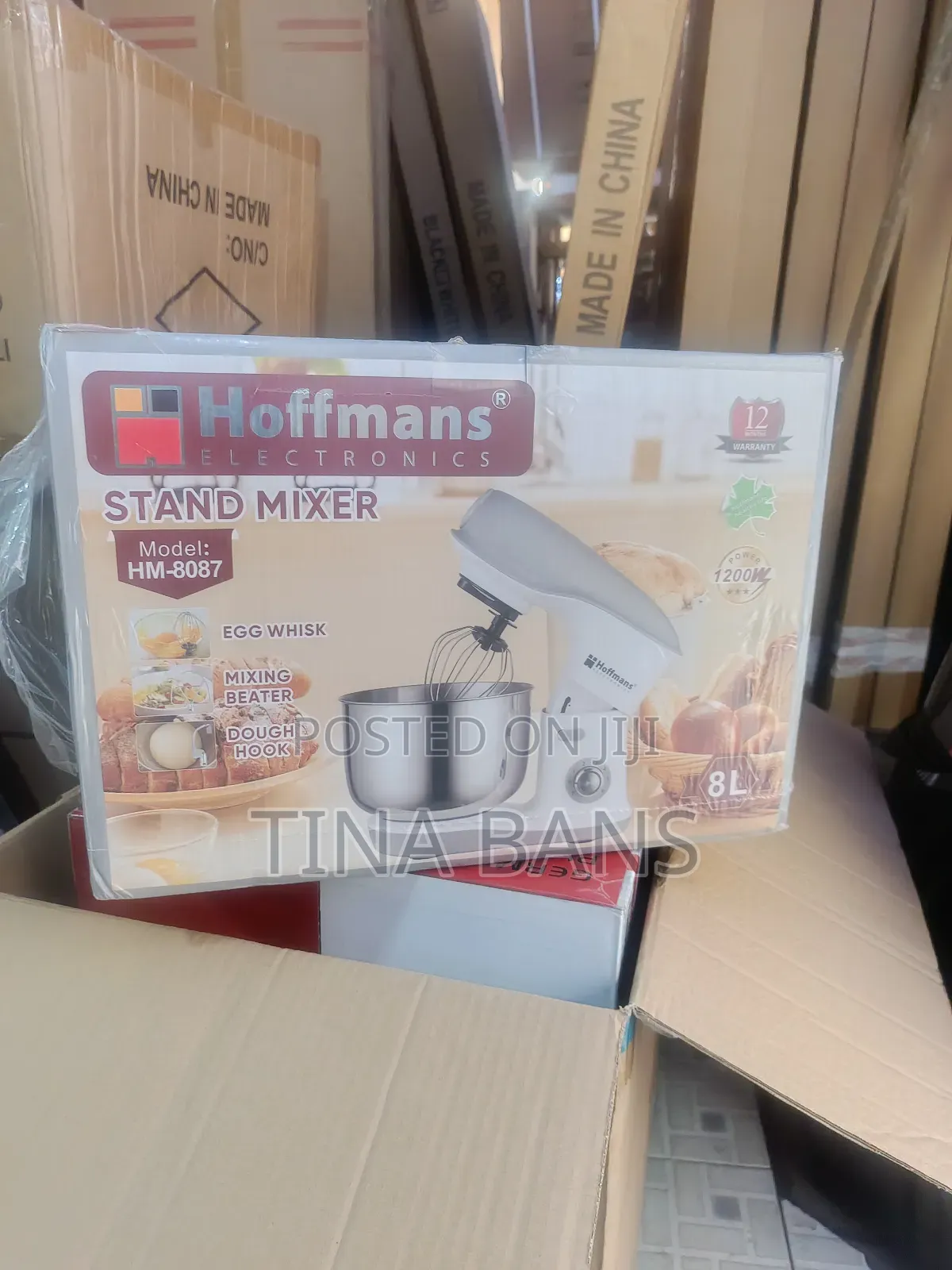 8litres Hoffmans Cake Mixer