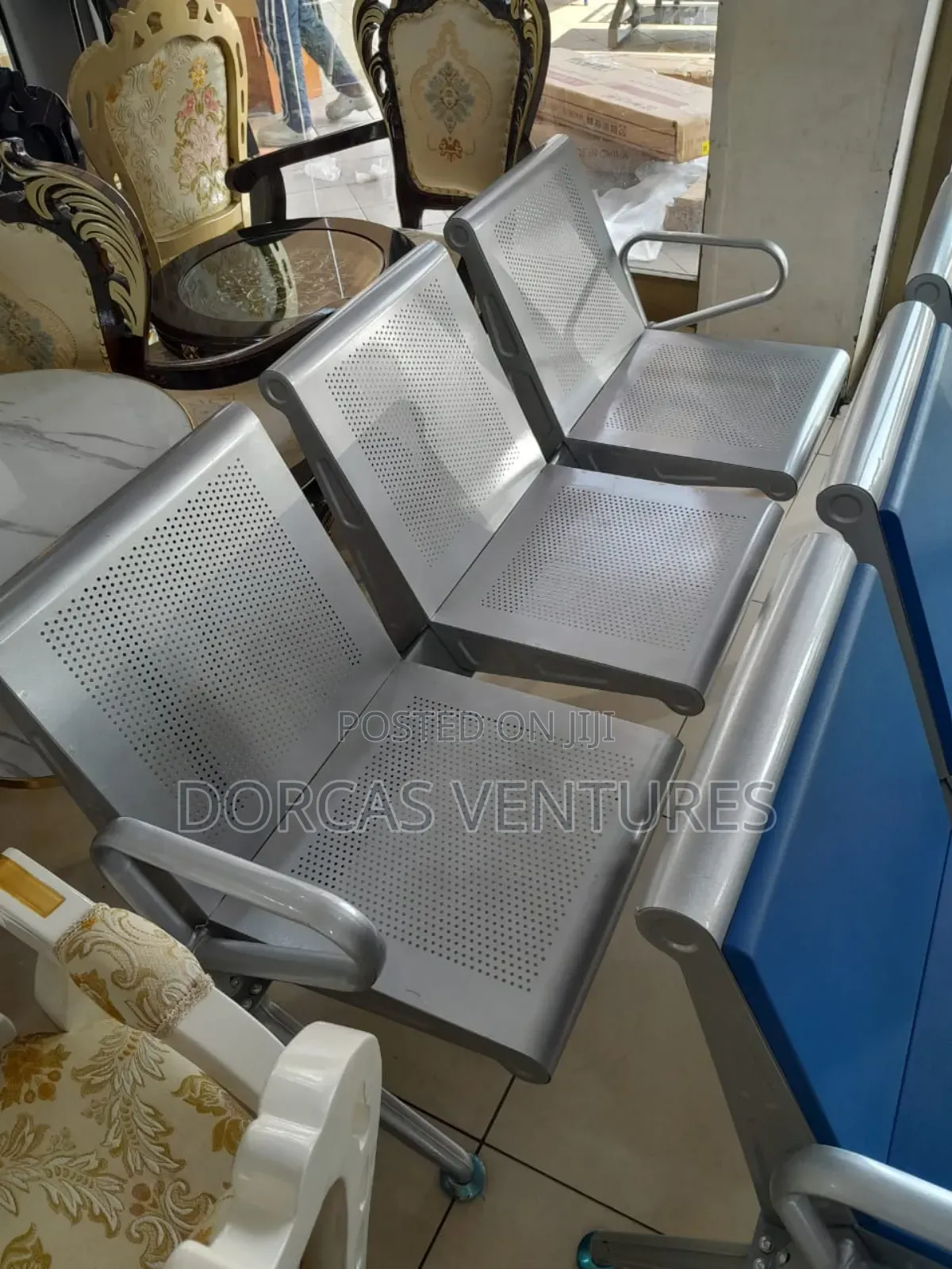 Non Stacking Metal Chair