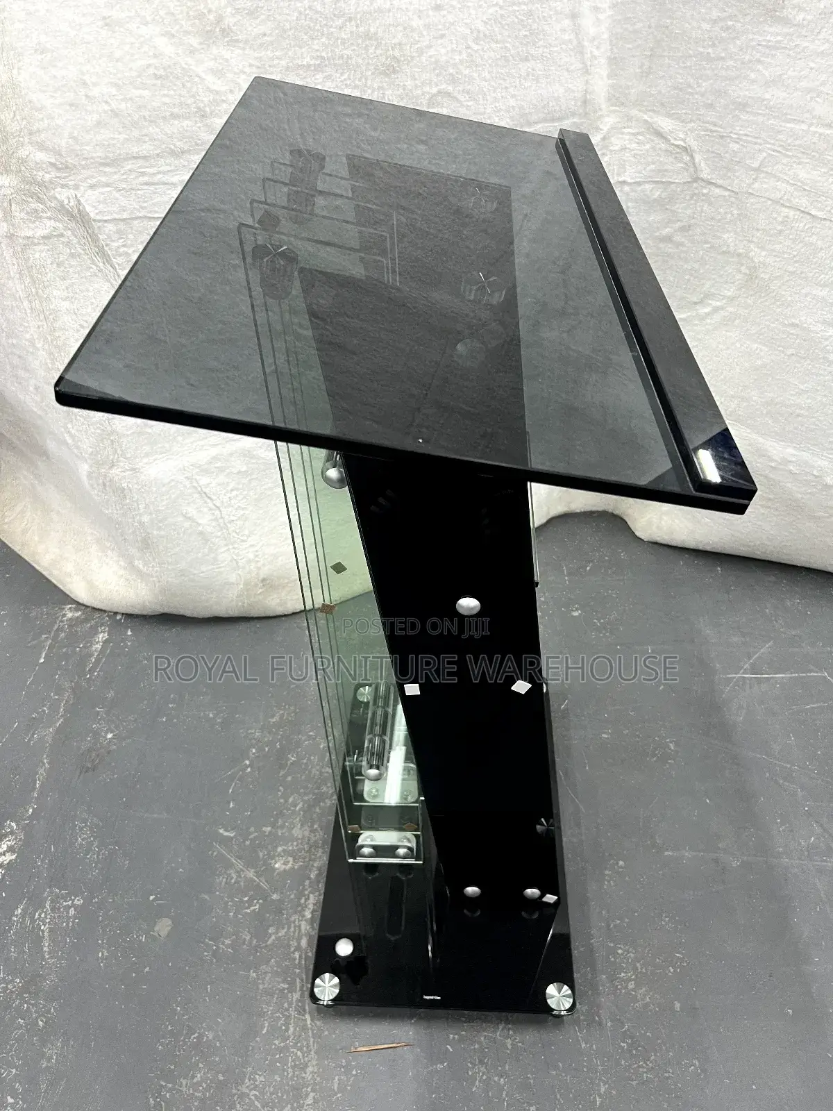 Authentic Tempered Glass Church Preaching Pulpit
