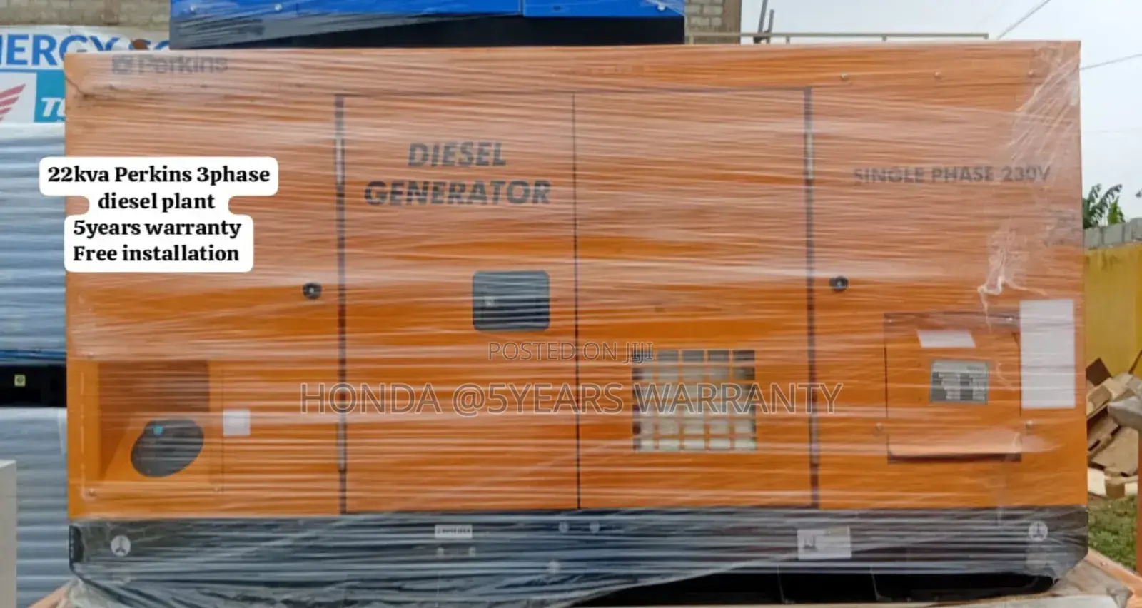 Original Perkins 22kva 3phase Diesel Plant 5years Warranty