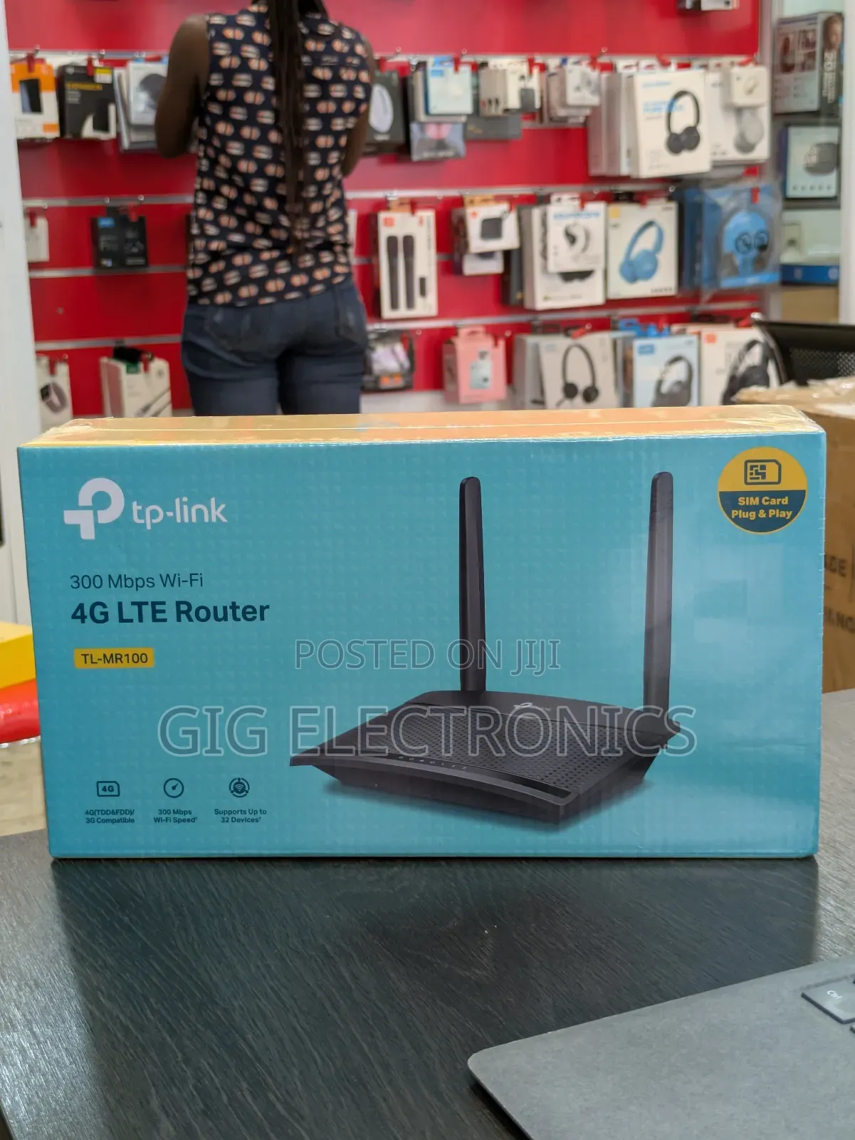 Tp-Link Tl-Mr100 Wireless N 4g Lte Router