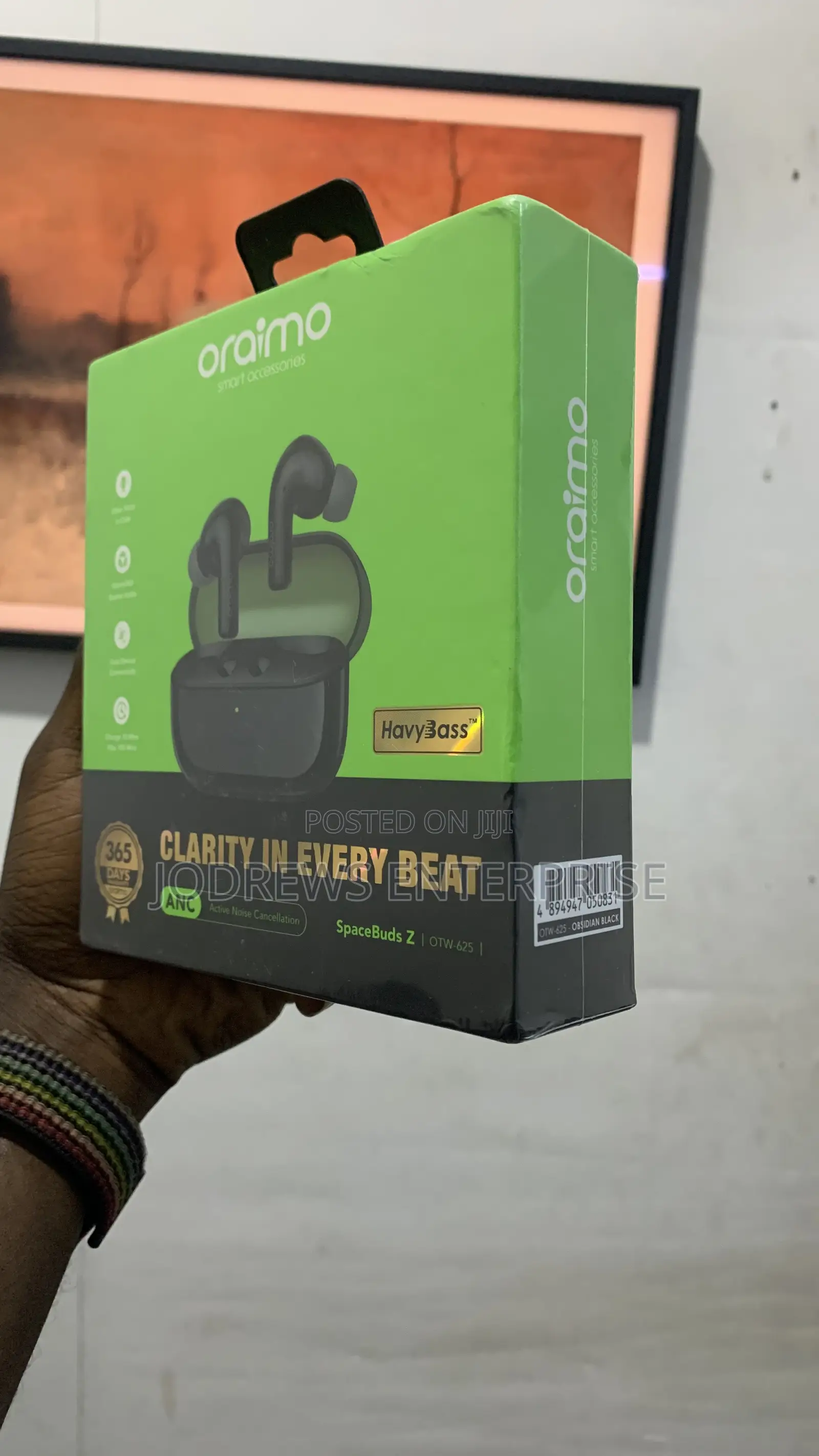 Oraimo Spacebuds Z Anc True Wireless Earbuds, Spatial Audio