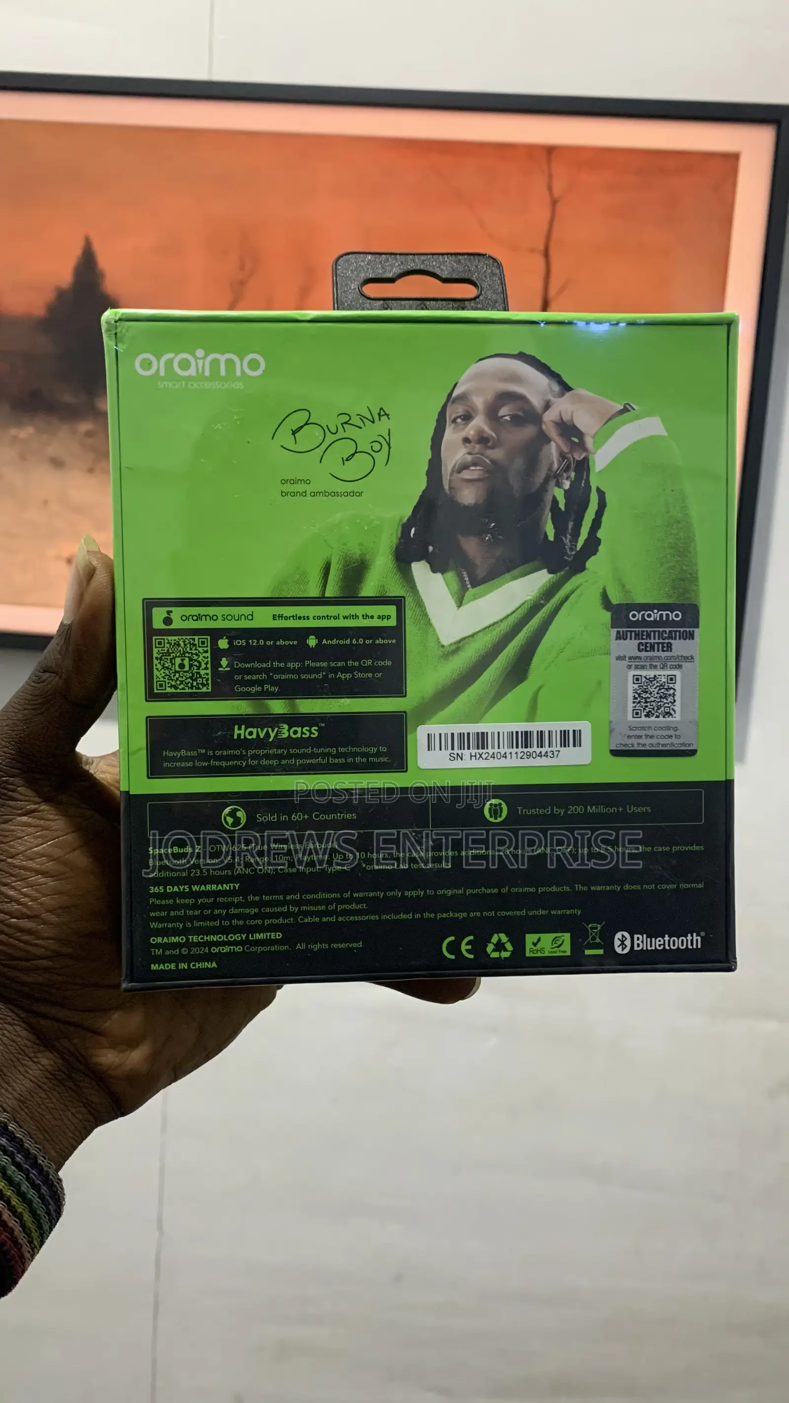 Oraimo Spacebuds Z Anc True Wireless Earbuds, Spatial Audio