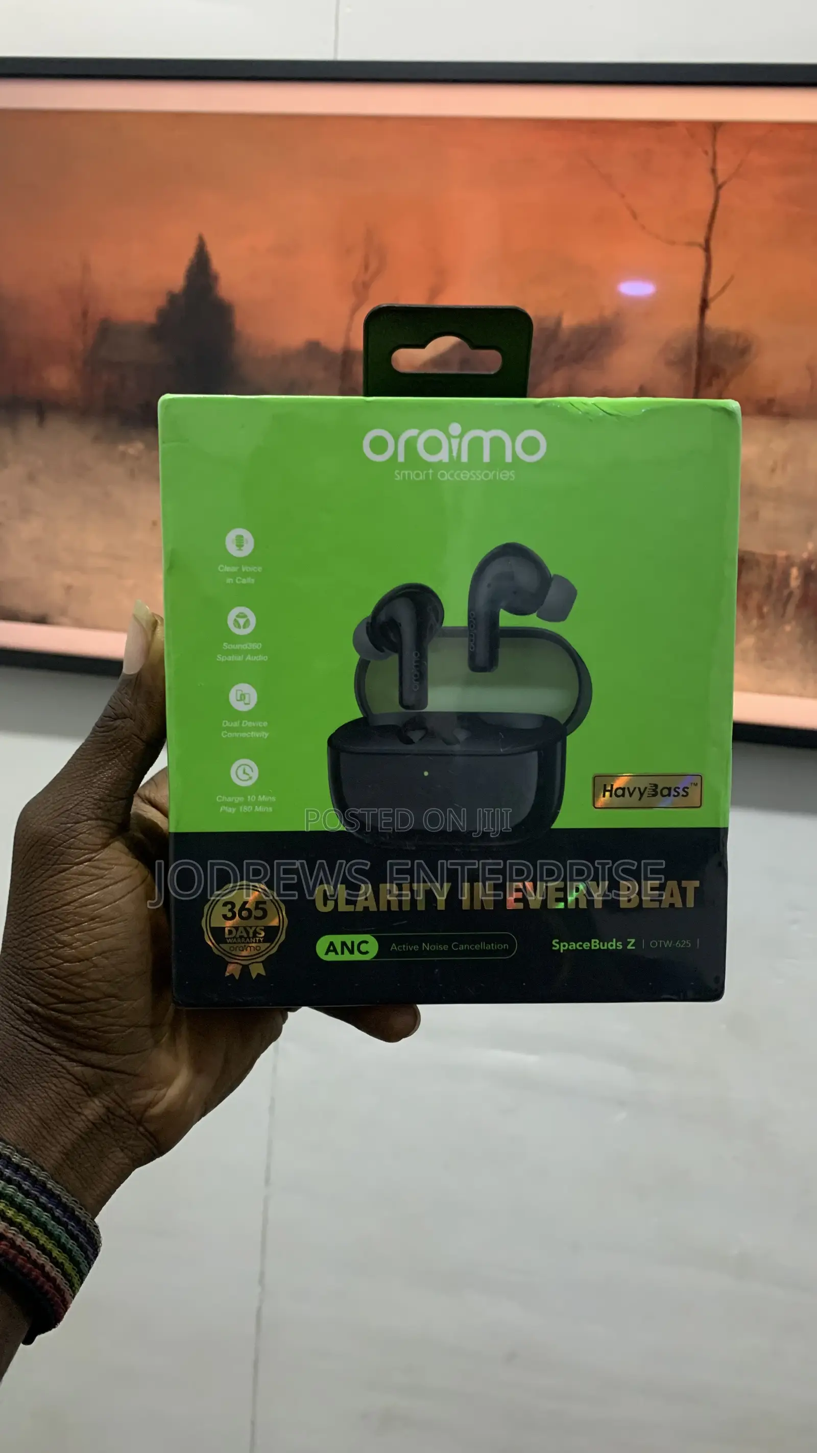 Oraimo Spacebuds Z Anc True Wireless Earbuds, Spatial Audio