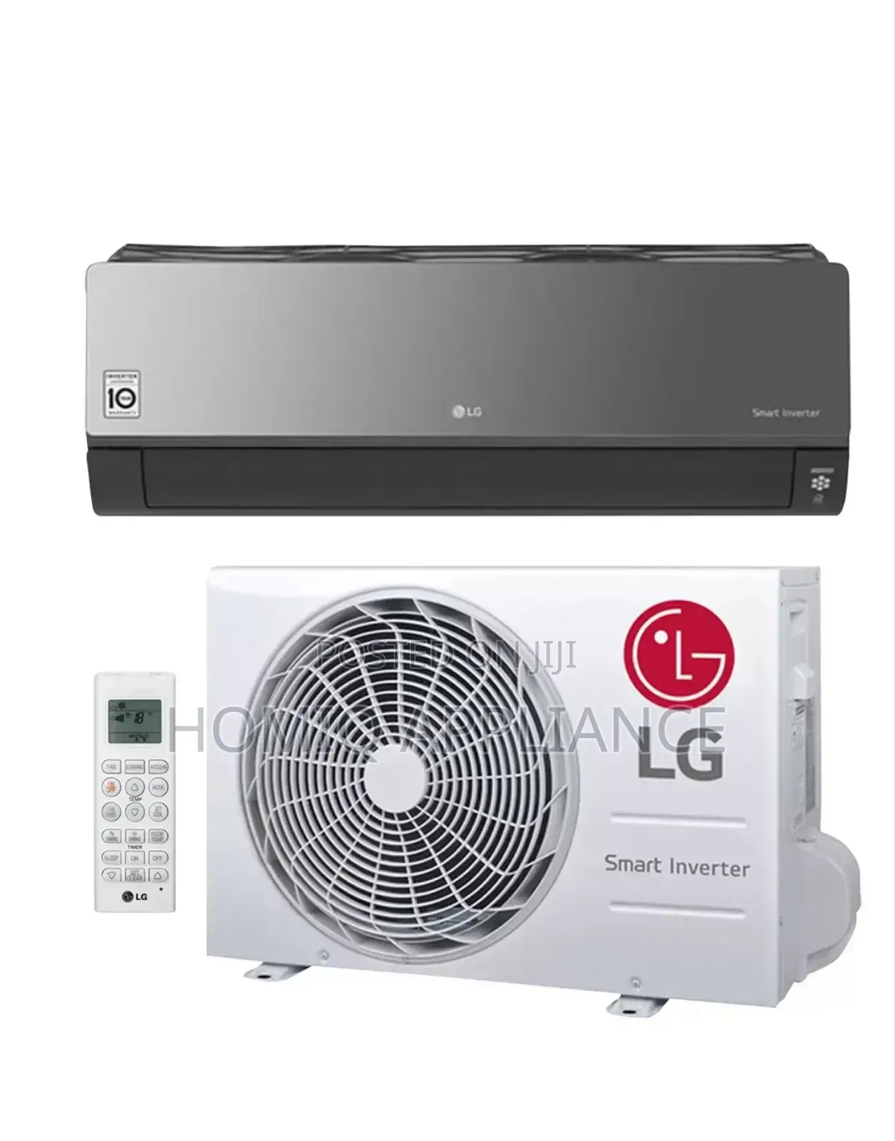 Get Lg 1.5hp R410a Artcool Dual Inverter Aircondition Black