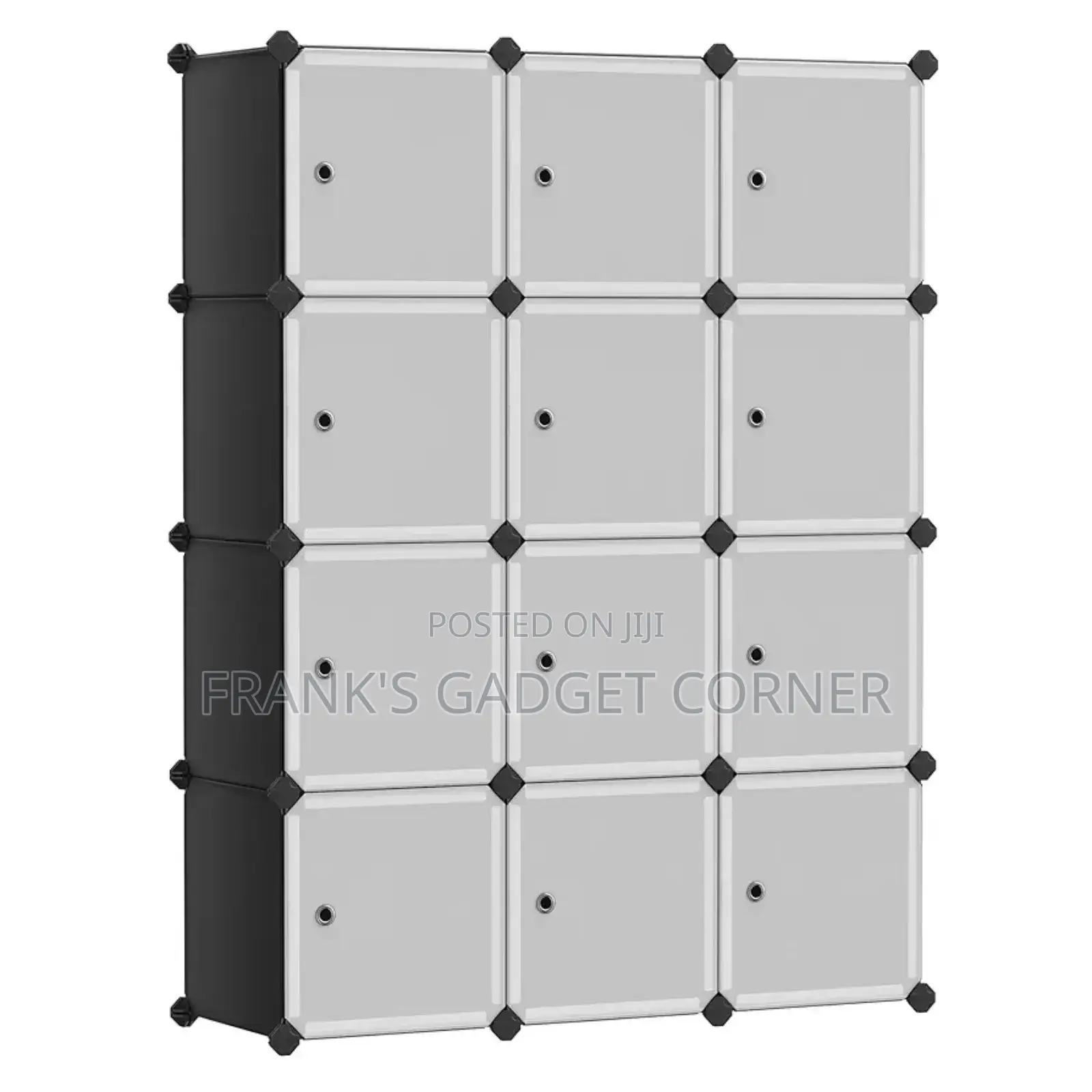 12 Cubes Plastic Wardrobe